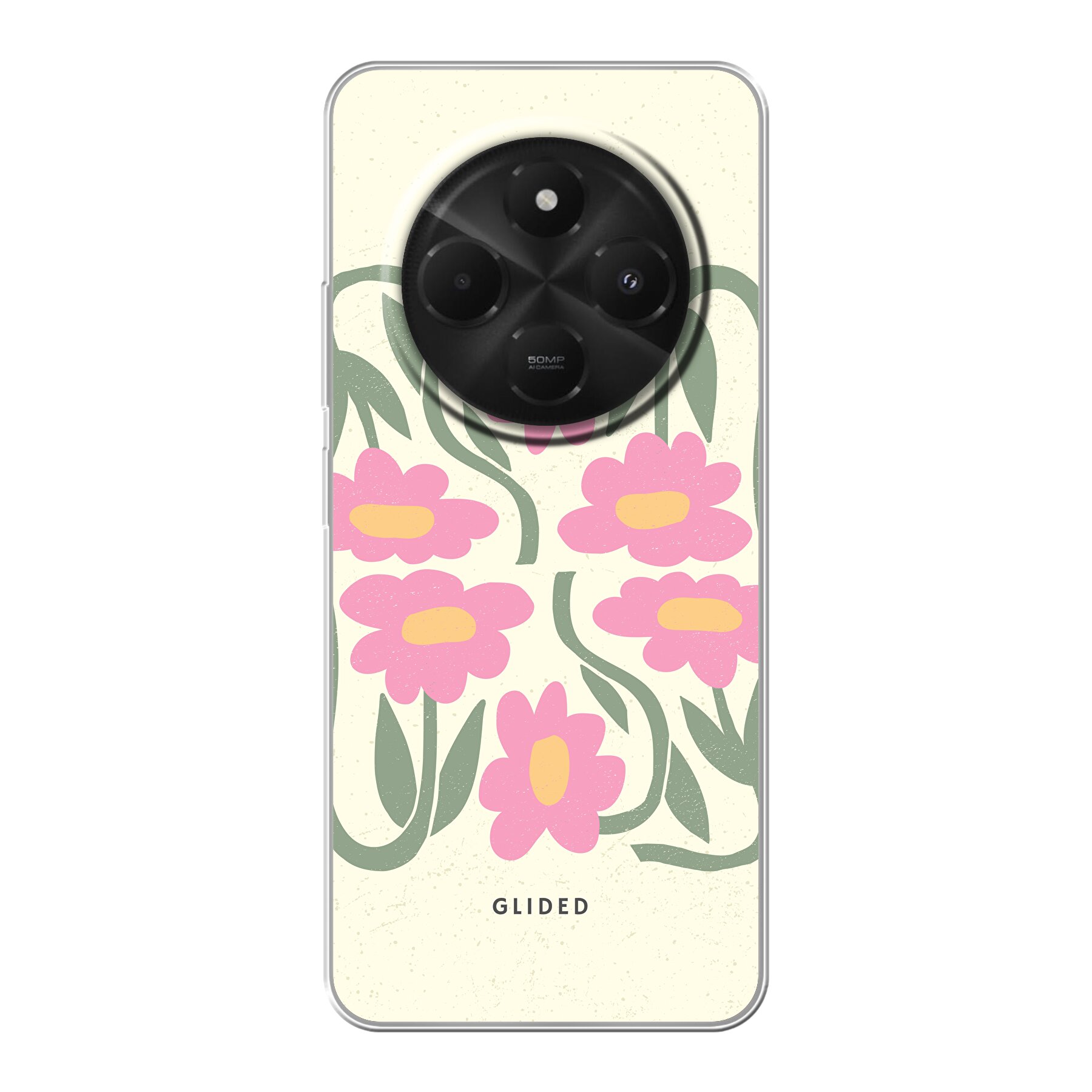 Flowy Pink - Xiaomi Redmi 14C 5G Handyhülle