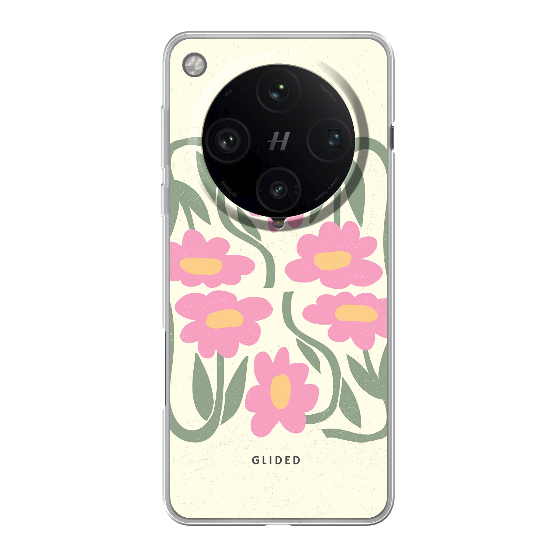 Produktbild Flowy Pink - Oppo Find X8 Pro Handyhülle