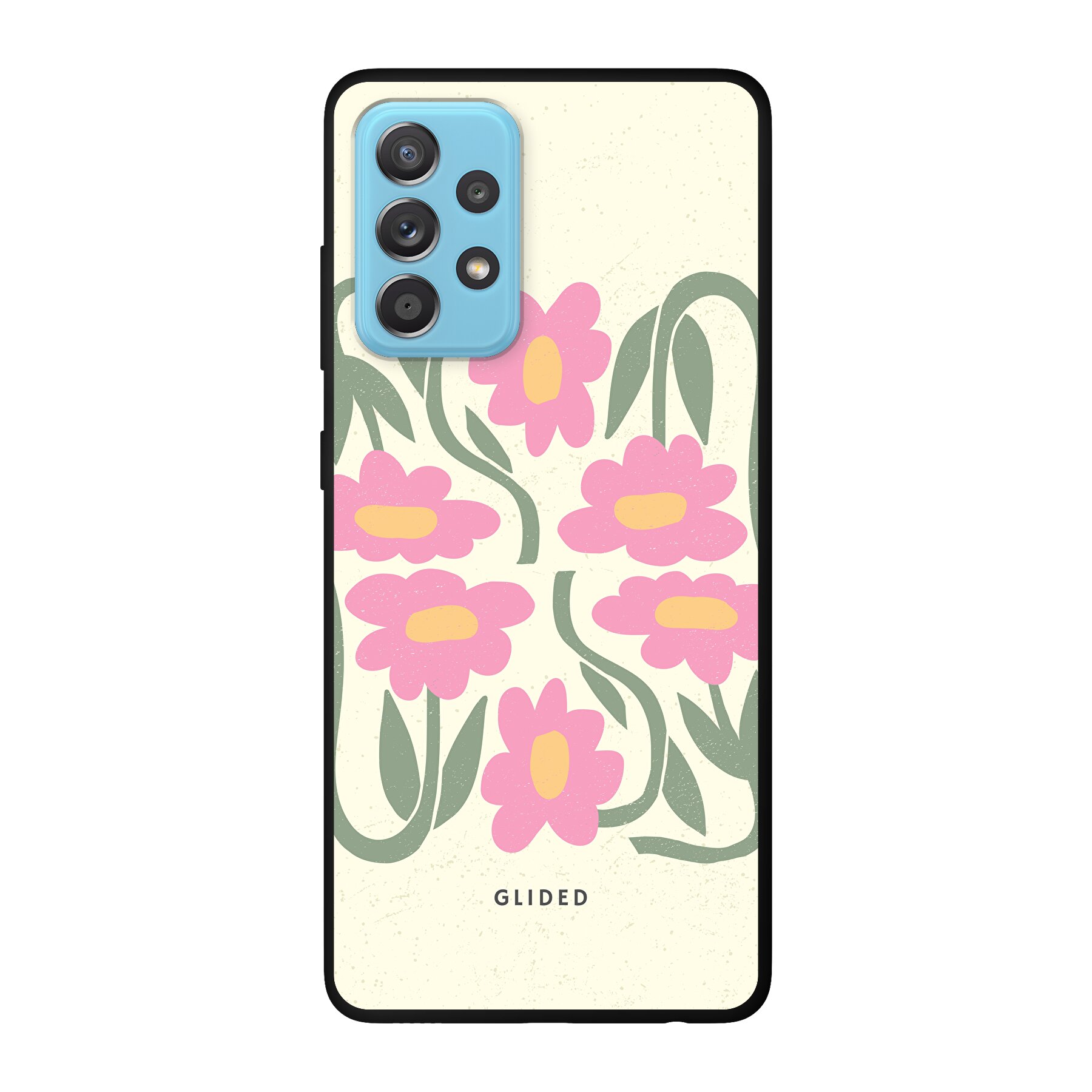 Produktbild Flowy Pink - Samsung Galaxy A52 Handyhülle