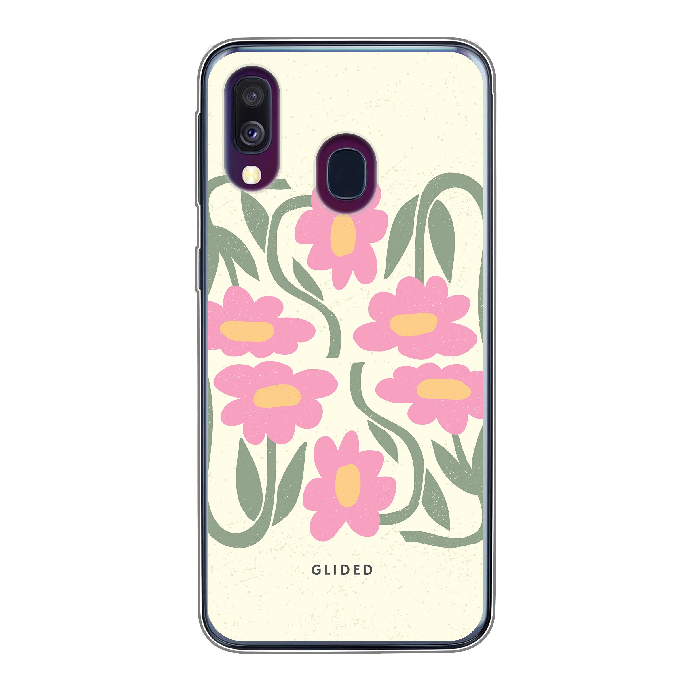 Tuotekuva Flowy Pink - Samsung Galaxy A40 Puhelimen suojakuori