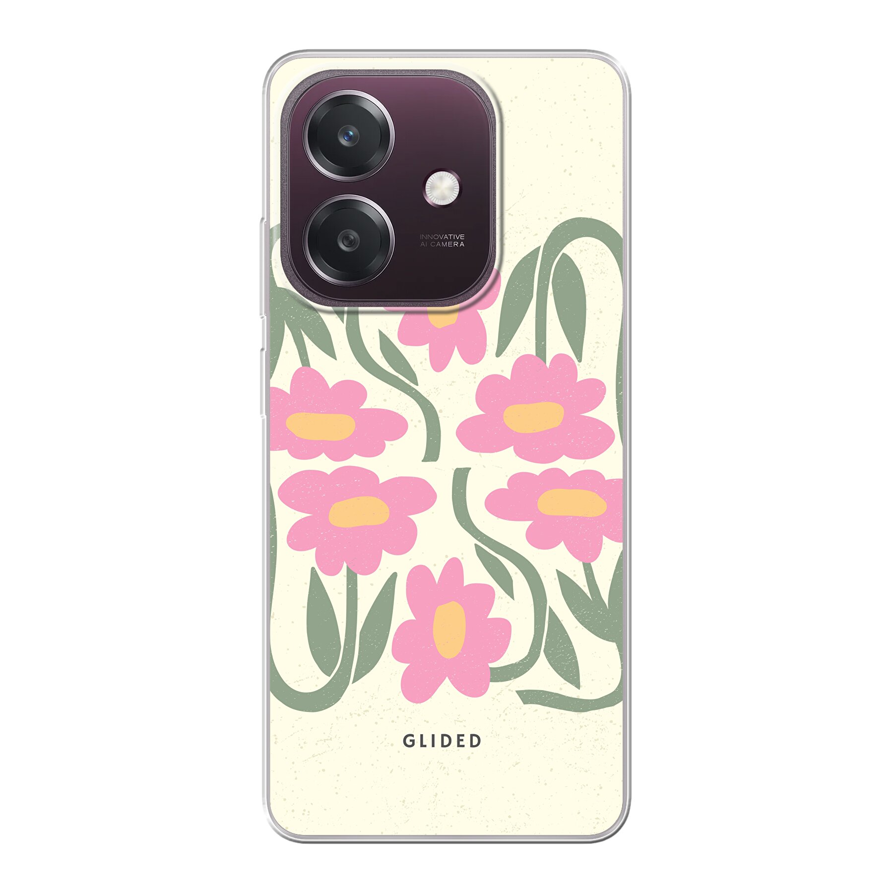 Produktbild Flowy Pink - Oppo A60 5G Handyhülle