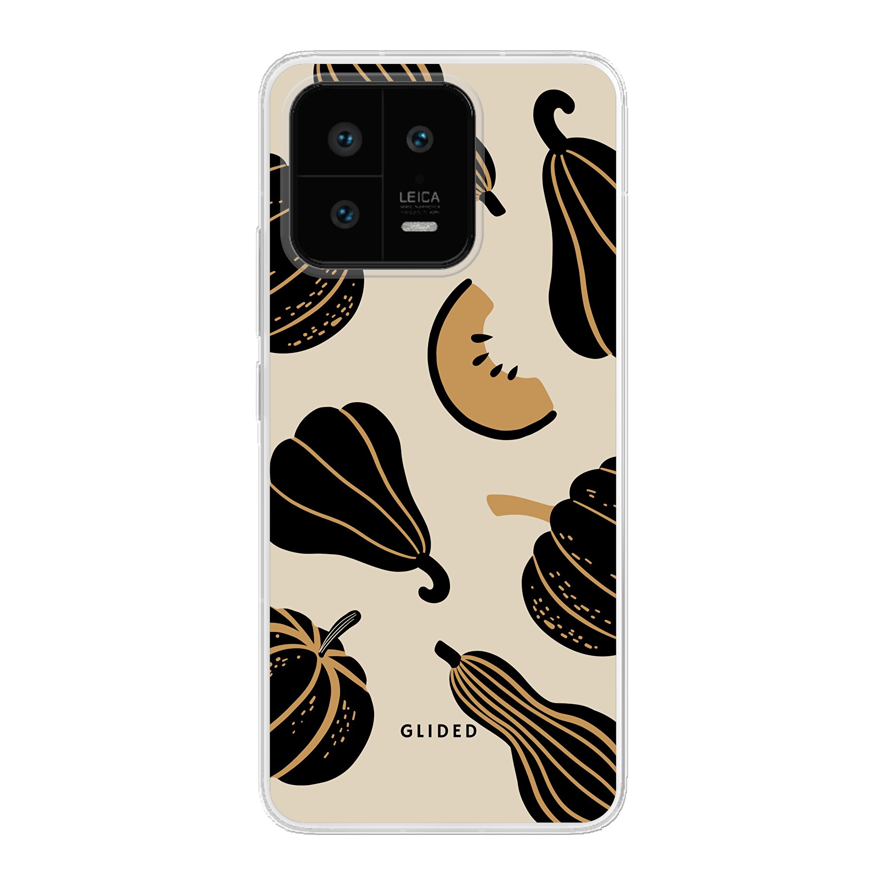 Image du produit Beige and Black Pumpkin - Xiaomi 13 Coque de téléphone