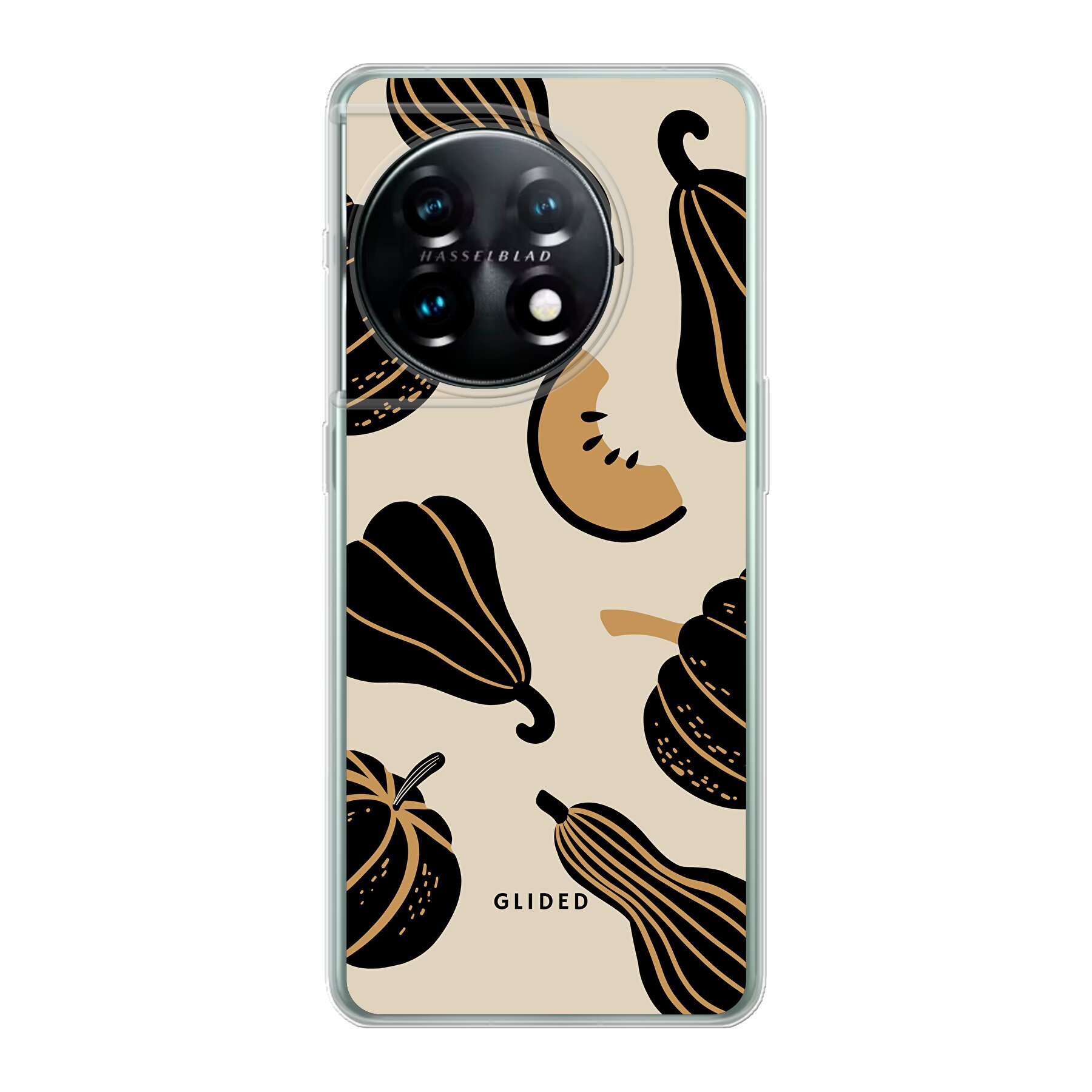 Beige and Black Pumpkin - OnePlus 11 Handyhülle