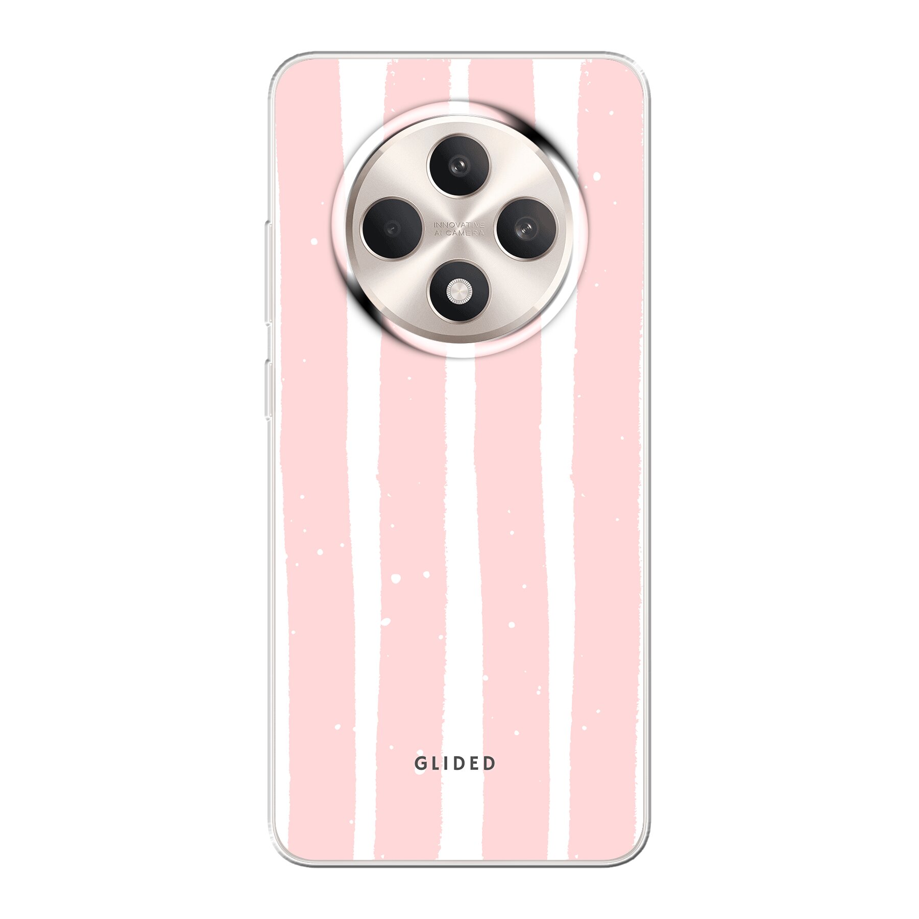 Image du produit Pink Stripes - Oppo Reno12 F Coque de téléphone