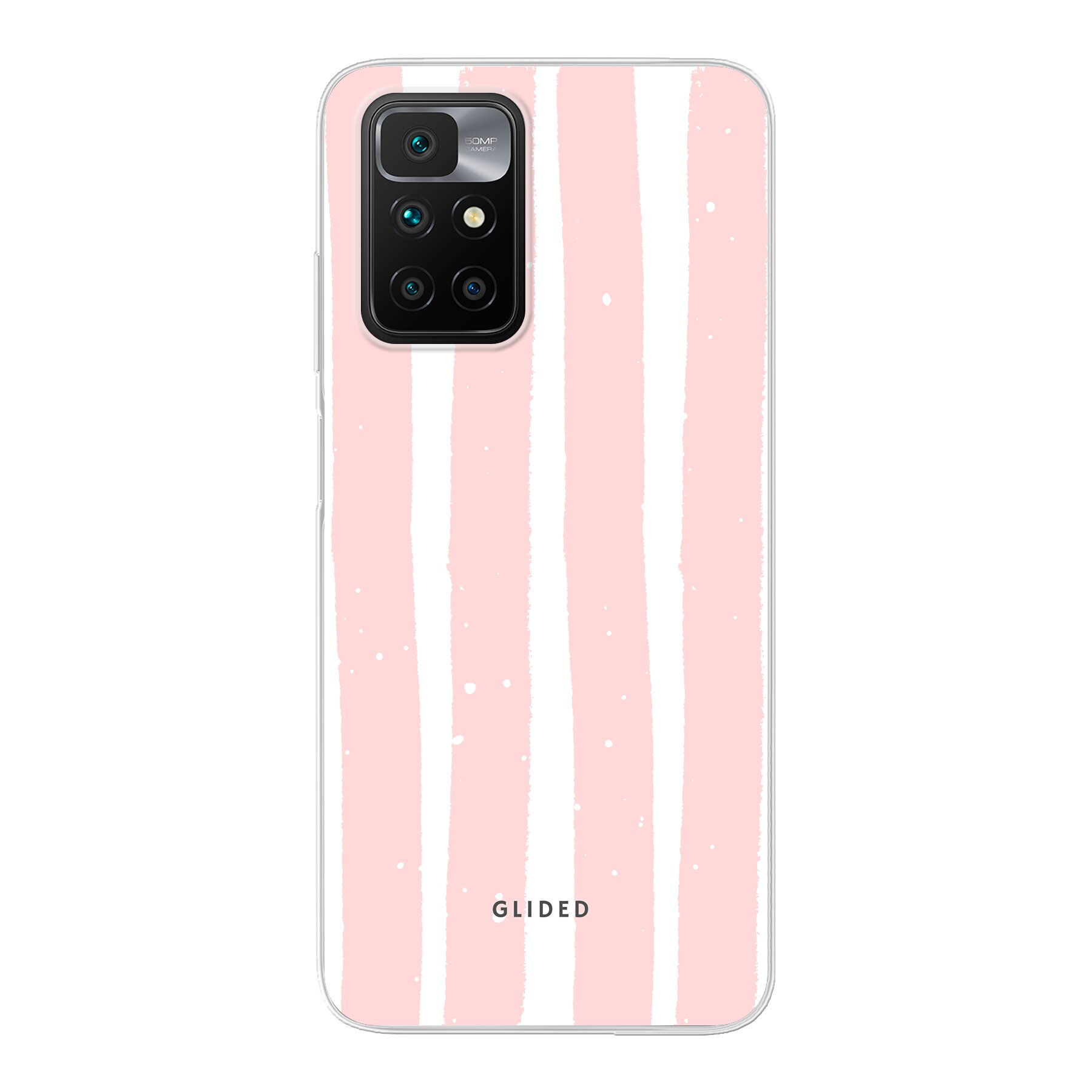 Produktbild Pink Stripes - Xiaomi Redmi 10 Handyhülle