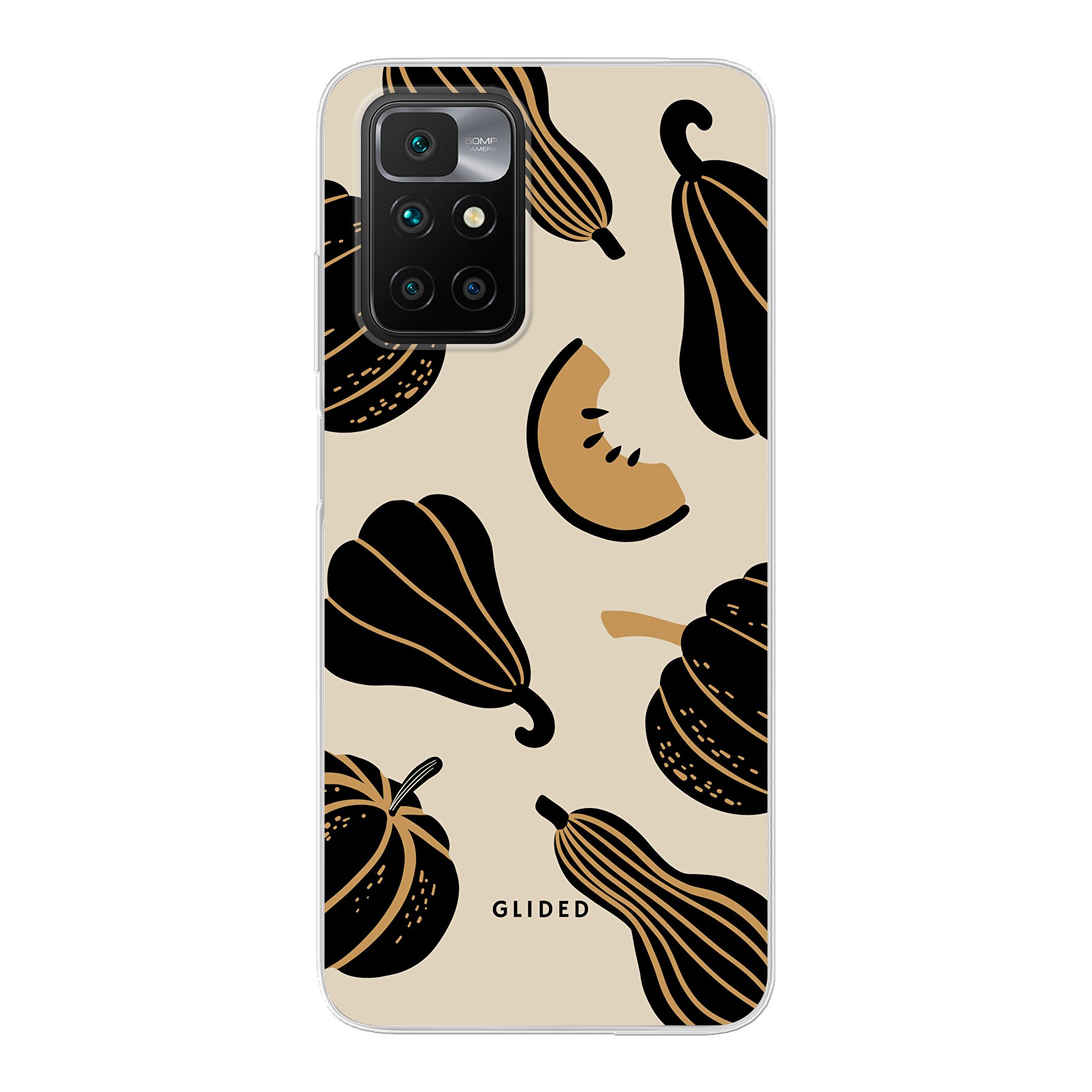 Product image Beige and Black Pumpkin - Xiaomi Redmi 10 Phone case