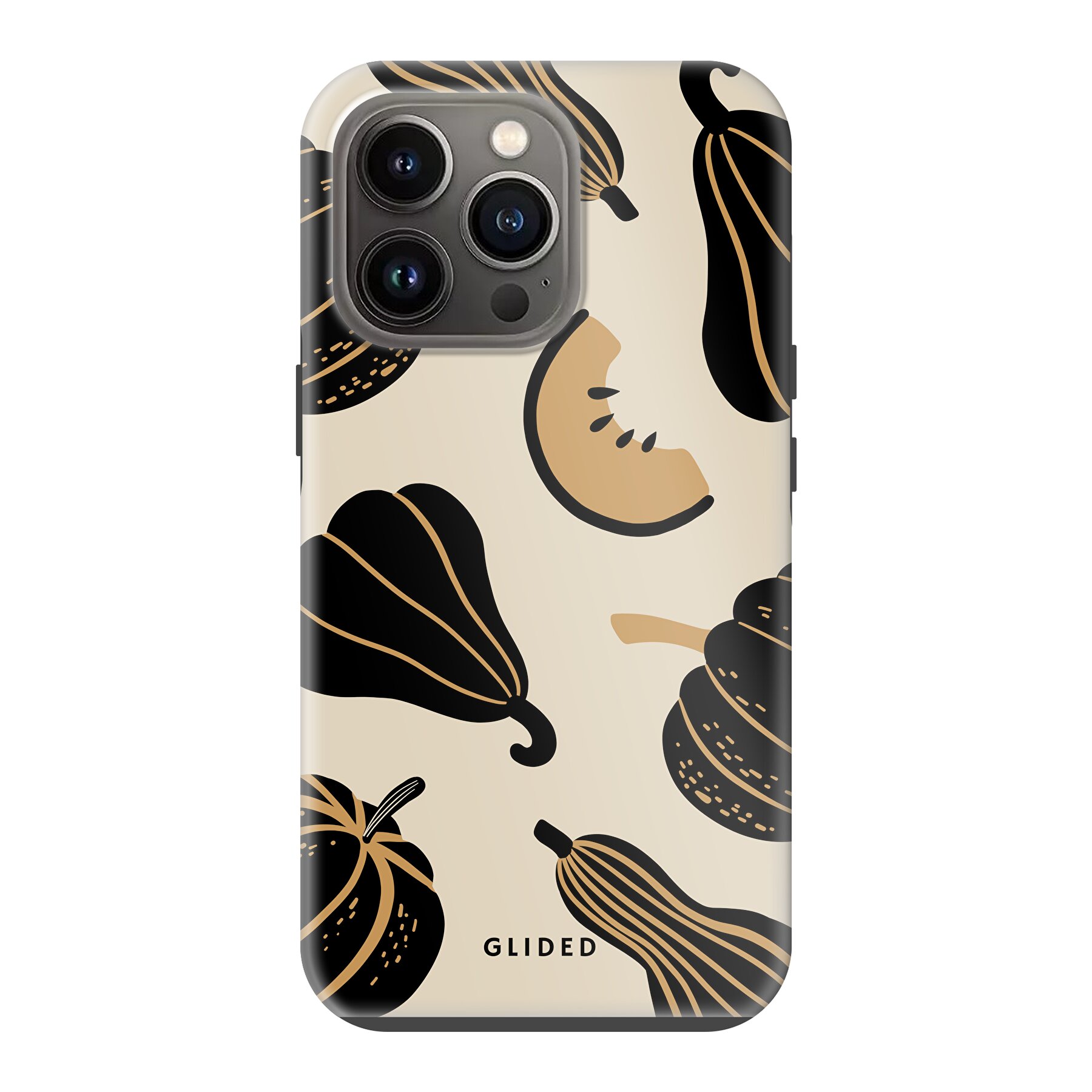 Produktbild Beige and Black Pumpkin - iPhone 13 Pro Handyhülle
