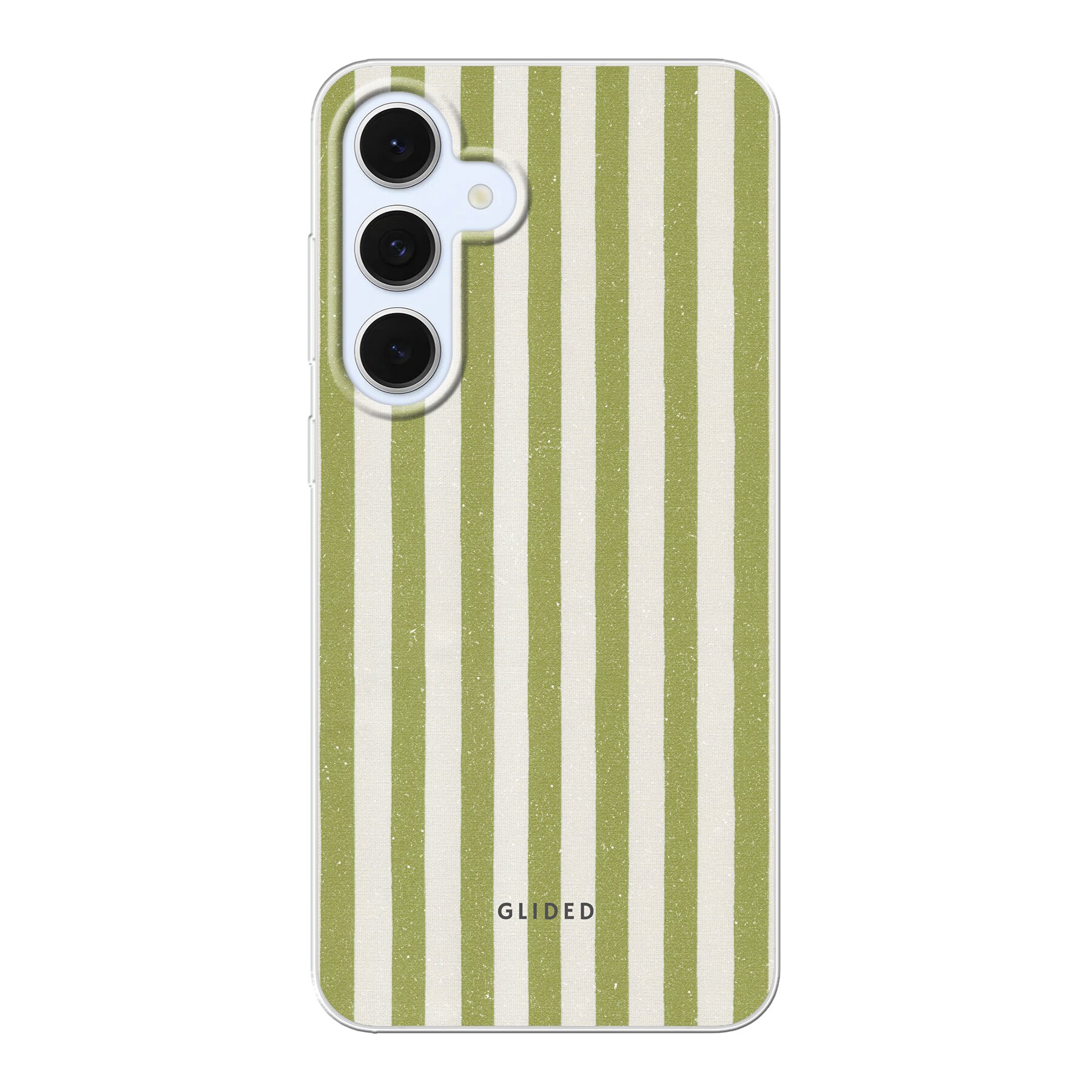 Product image Green and Cream - Samsung Galaxy S24 FE Phone case