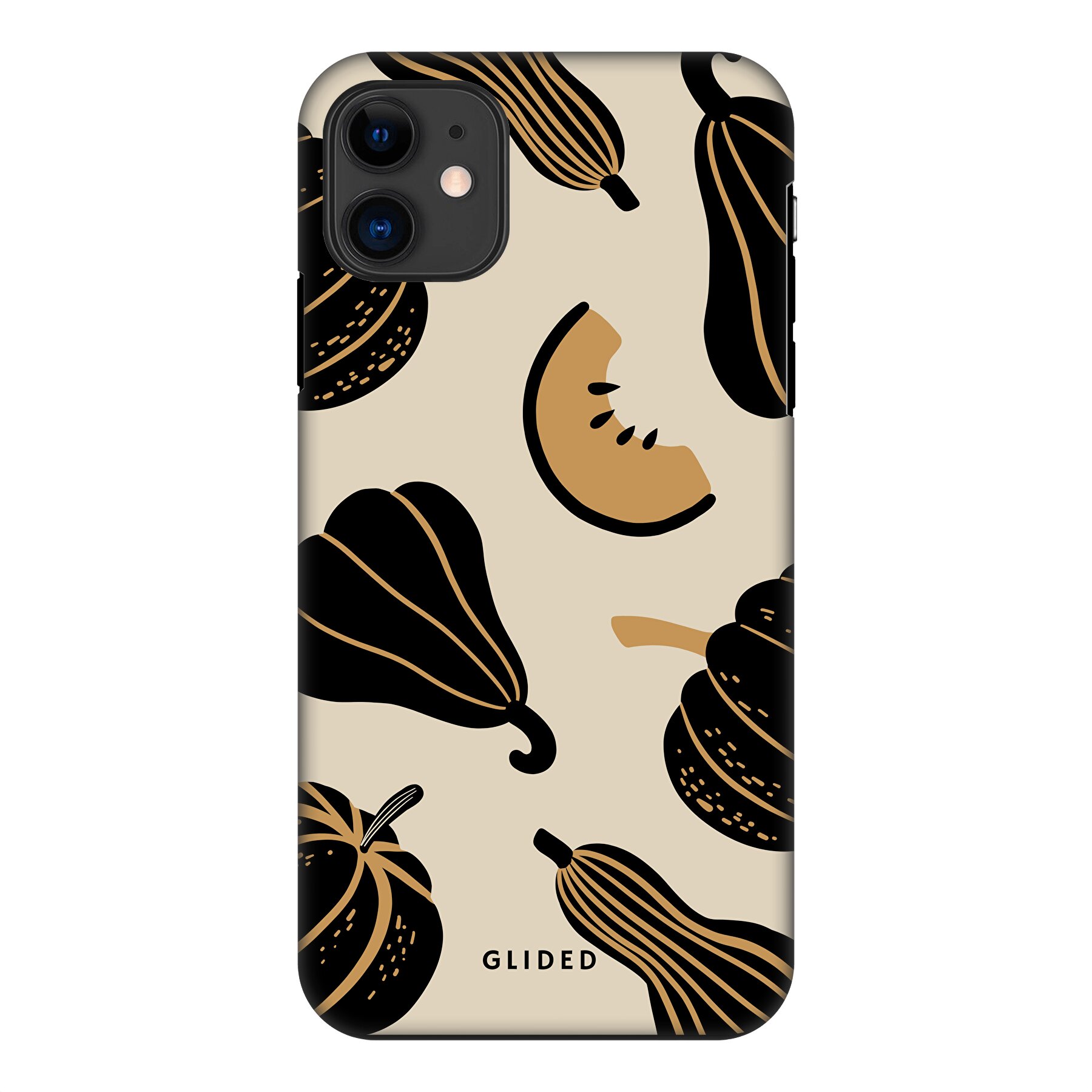 Imagen del producto Beige and Black Pumpkin - iPhone 11 Funda