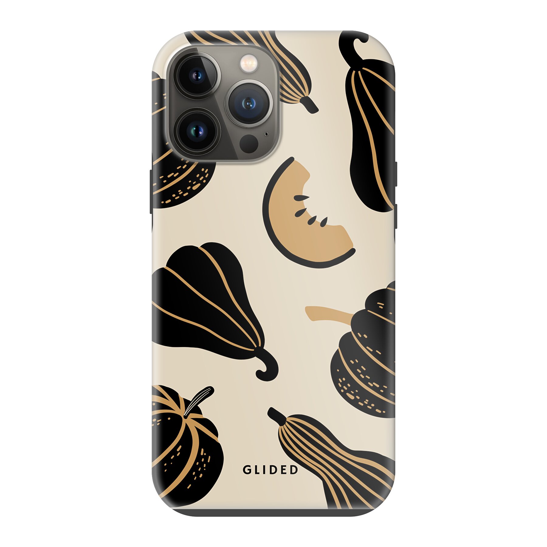 Product image Beige and Black Pumpkin - iPhone 13 Pro Max Phone case