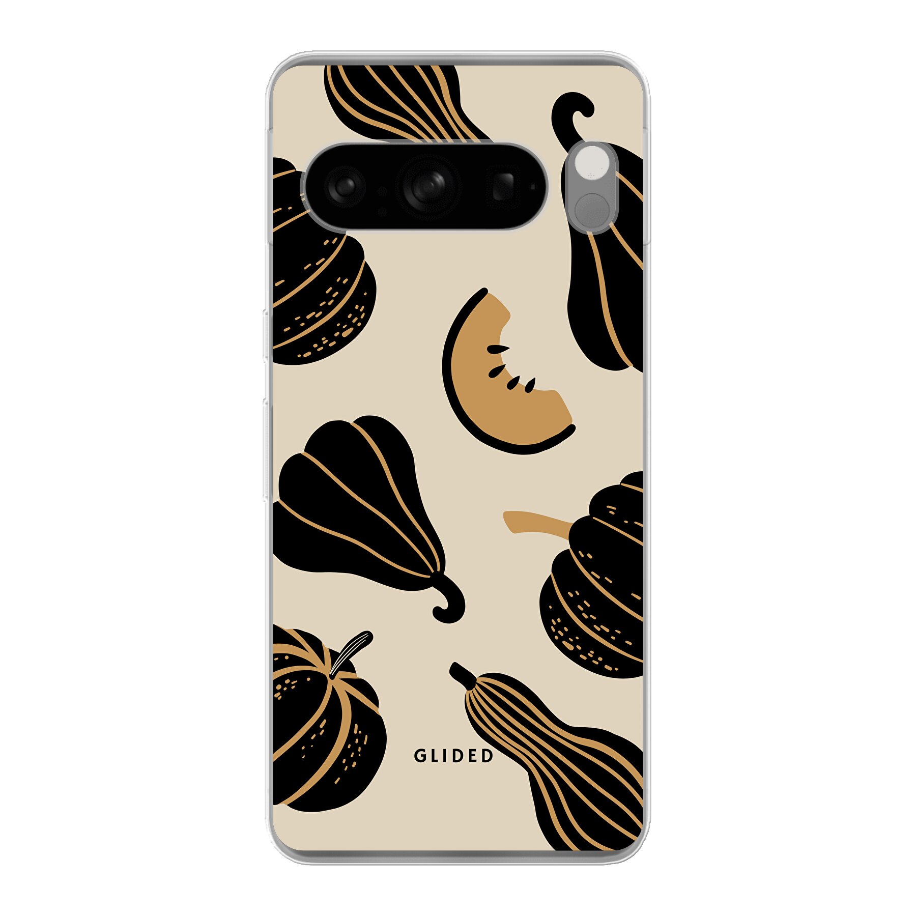Imagen del producto Beige and Black Pumpkin - Google Pixel 8 Pro Funda