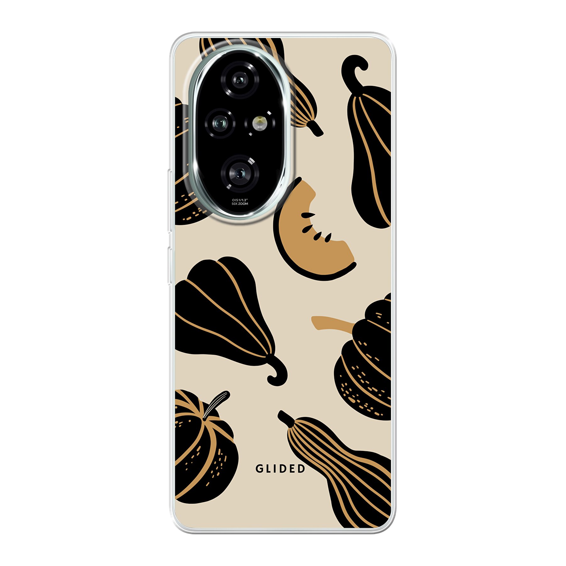 Product image Beige and Black Pumpkin - Honor 200 Pro Phone case