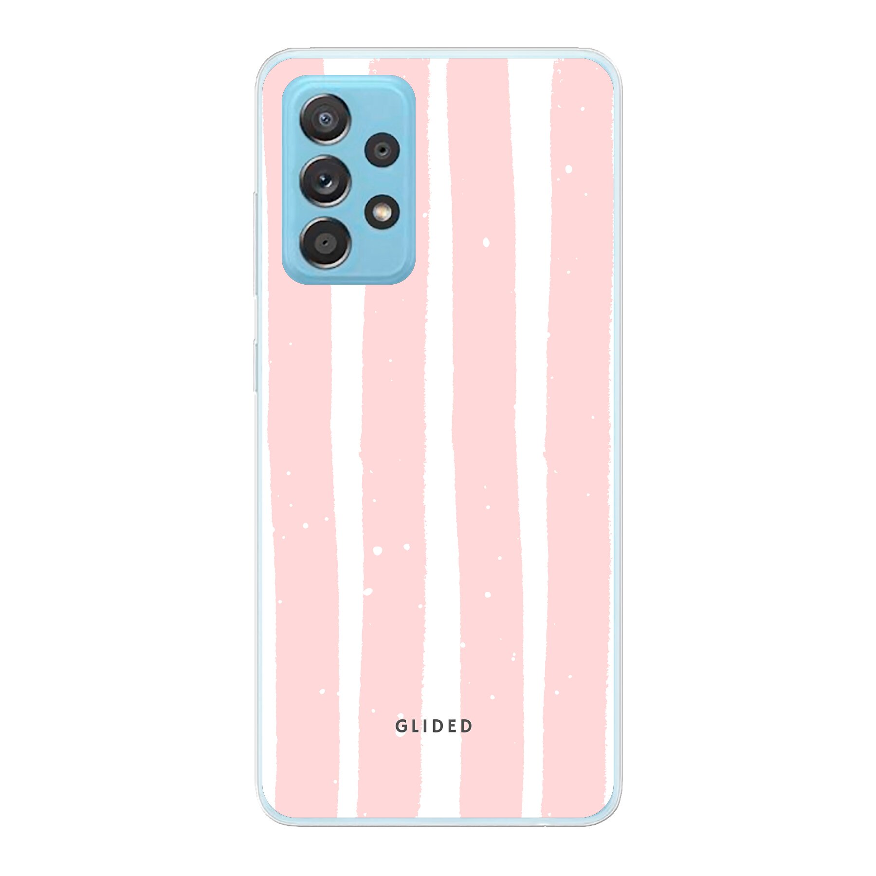 Pink Stripes - Samsung Galaxy A73 5G Handyhülle