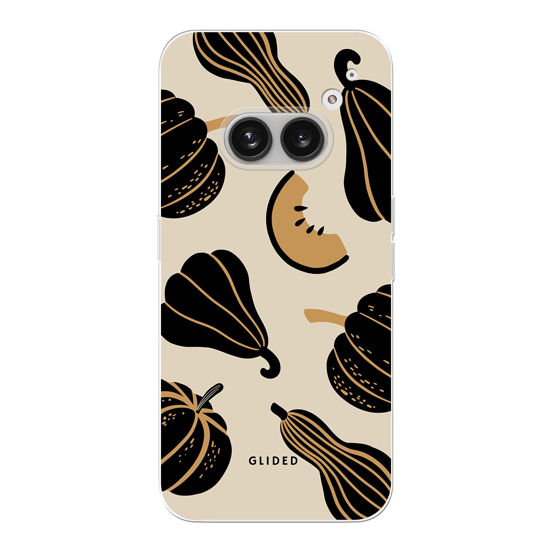 Produktbild Beige and Black Pumpkin - Nothing Phone 2a Handyhülle