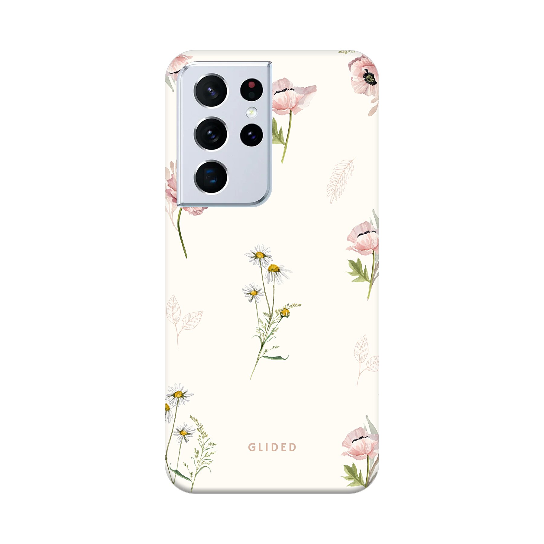 Immagine del prodotto Pink Flower Time - Samsung Galaxy S21 Ultra 5G Cover