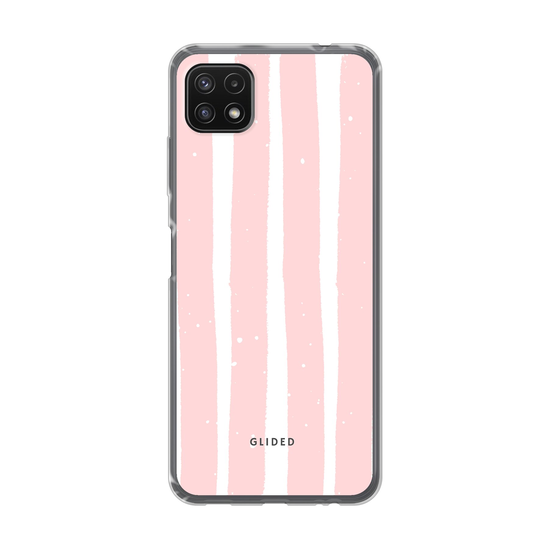 Pink Stripes - Samsung Galaxy A22 5G Handyhülle