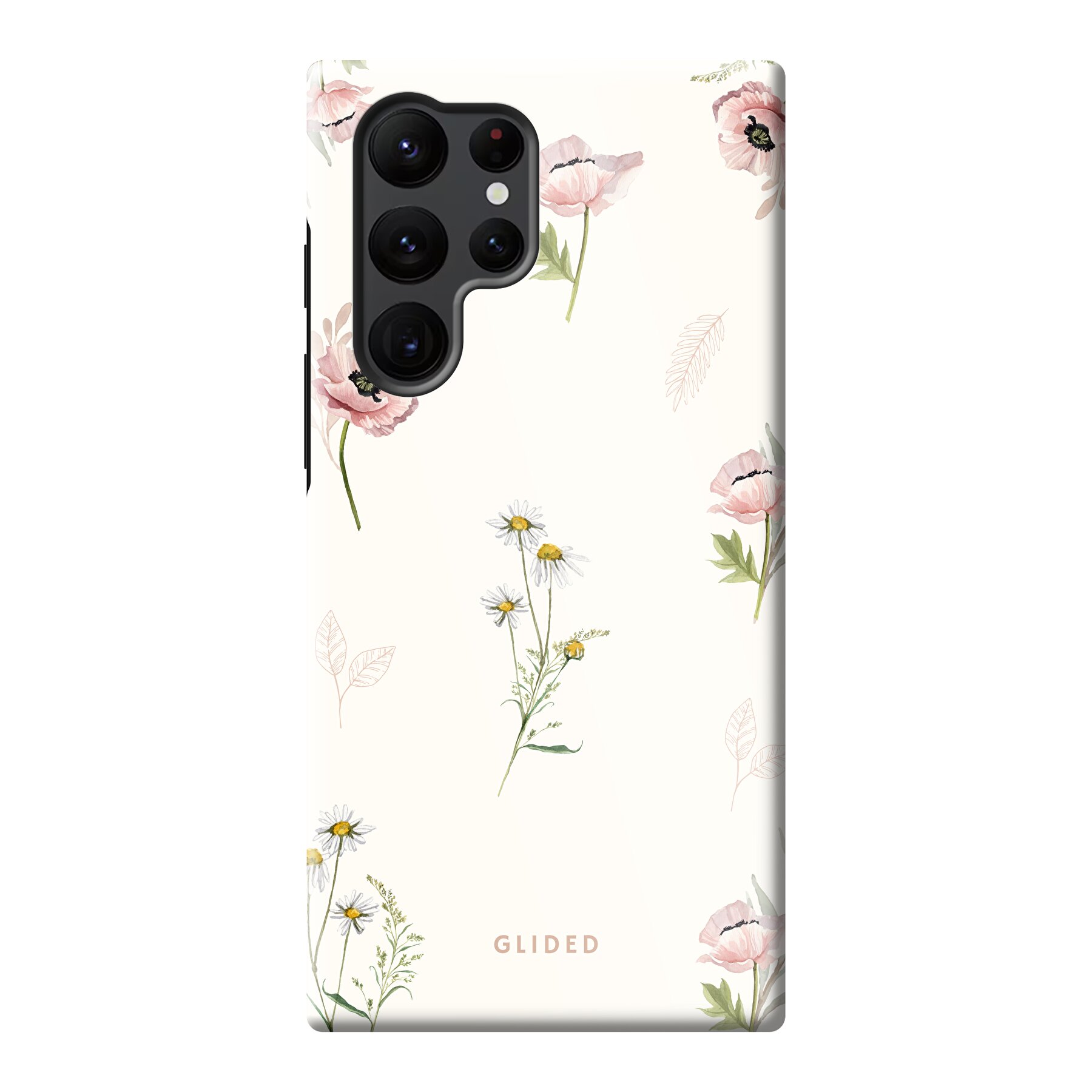 Image du produit Pink Flower Time - Samsung Galaxy S22 Ultra Coque de téléphone