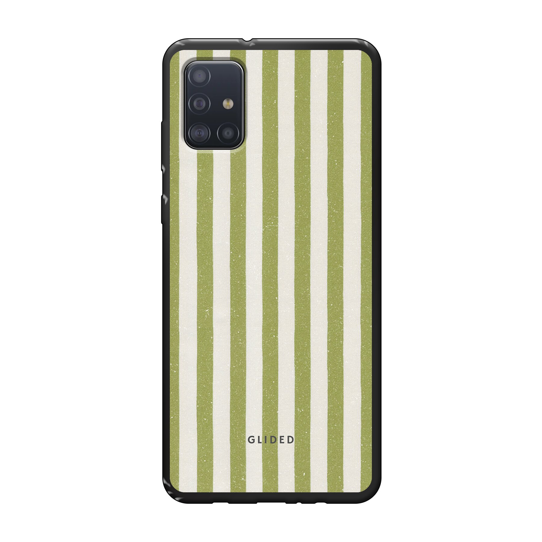 Green and Cream - Samsung Galaxy A51 Handyhülle