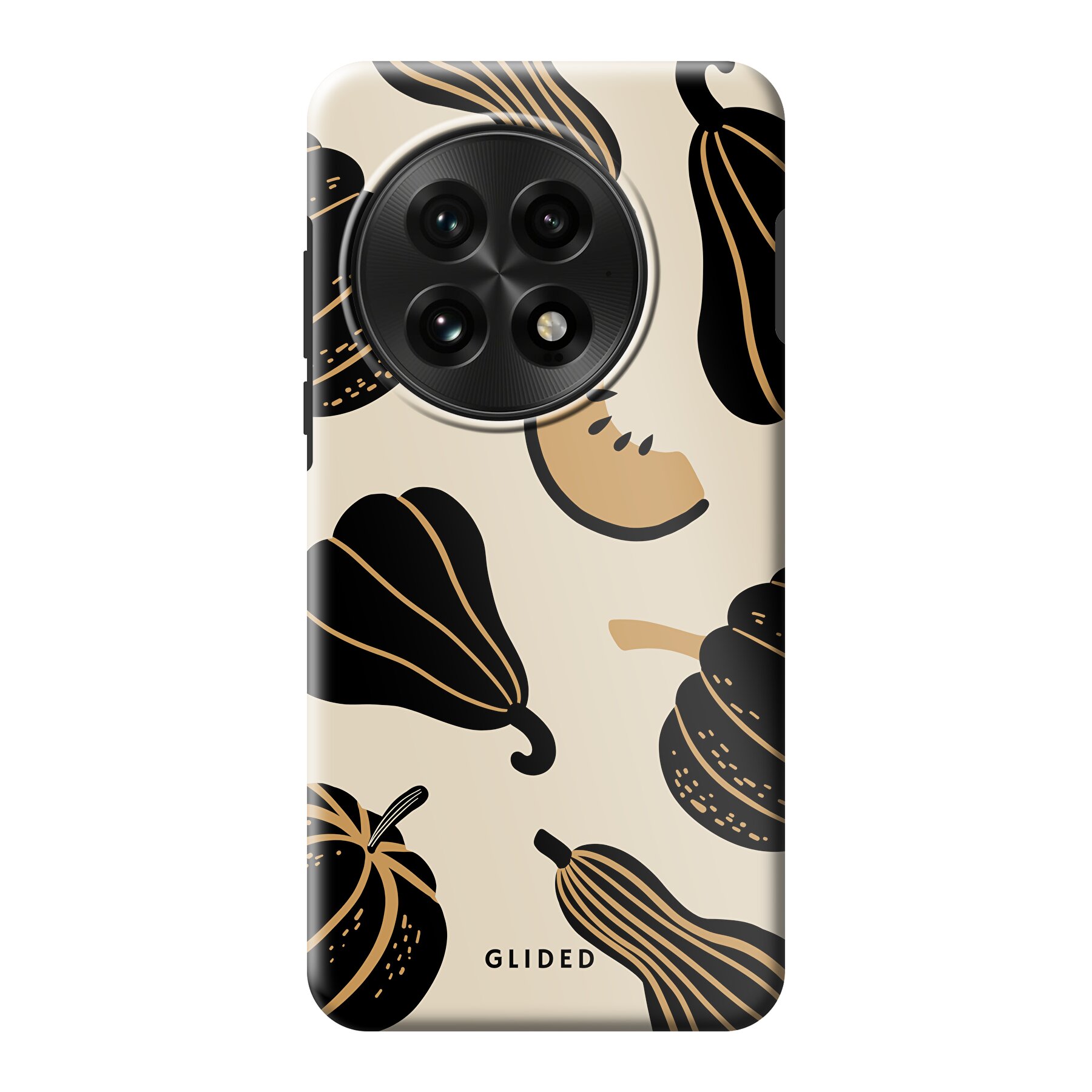 Produktbild Beige and Black Pumpkin - OnePlus 13 Handyhülle