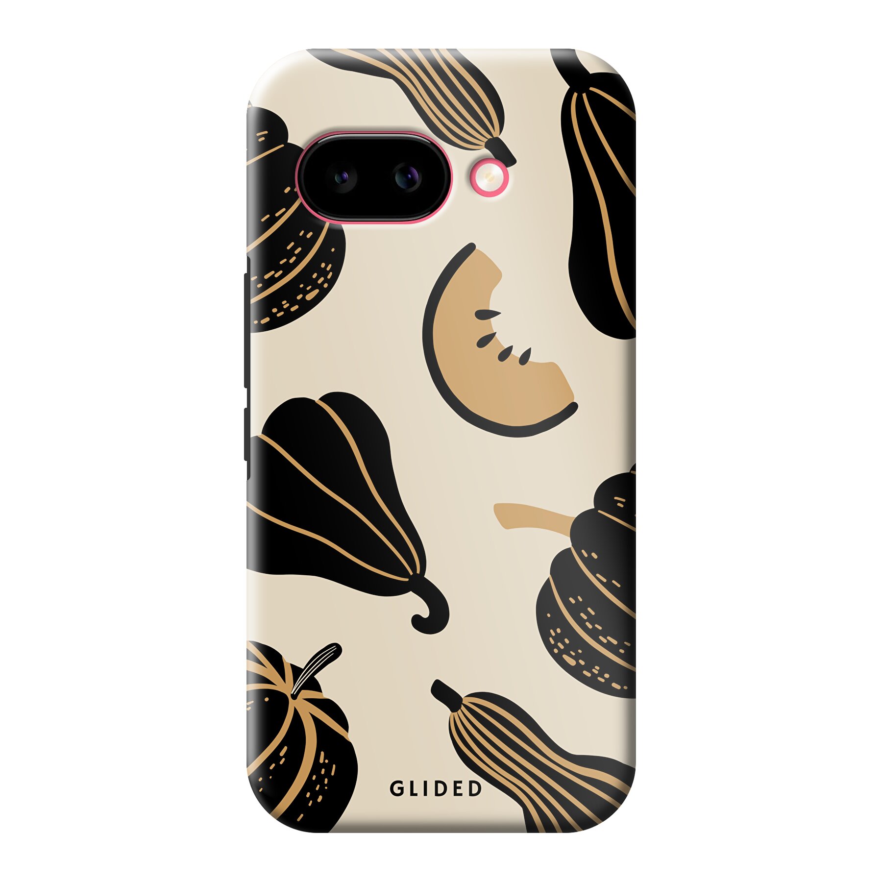 Izdelek slika Beige and Black Pumpkin - Google Pixel 9A Ohišje za telefon