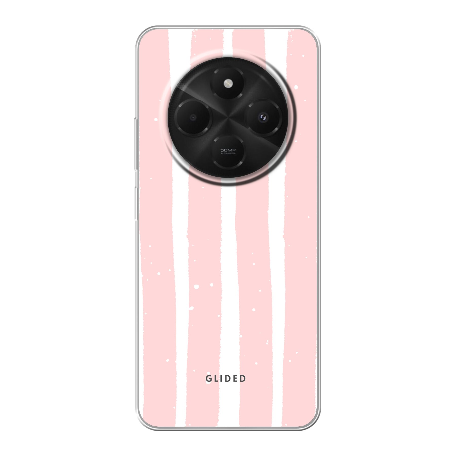 Productafbeelding Pink Stripes - Xiaomi Redmi 14C 5G Handyhülle