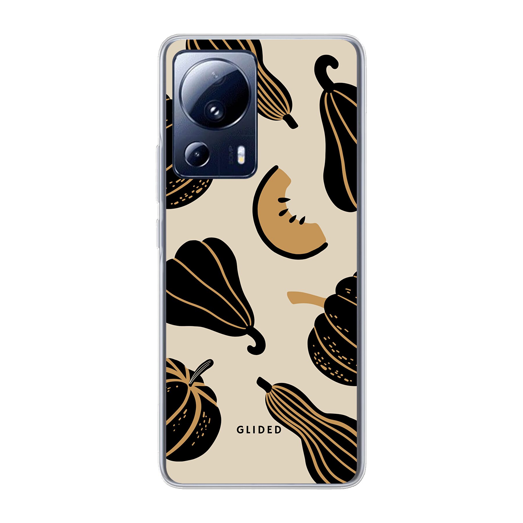 Imagen del producto Beige and Black Pumpkin - Xiaomi 13 Lite Funda