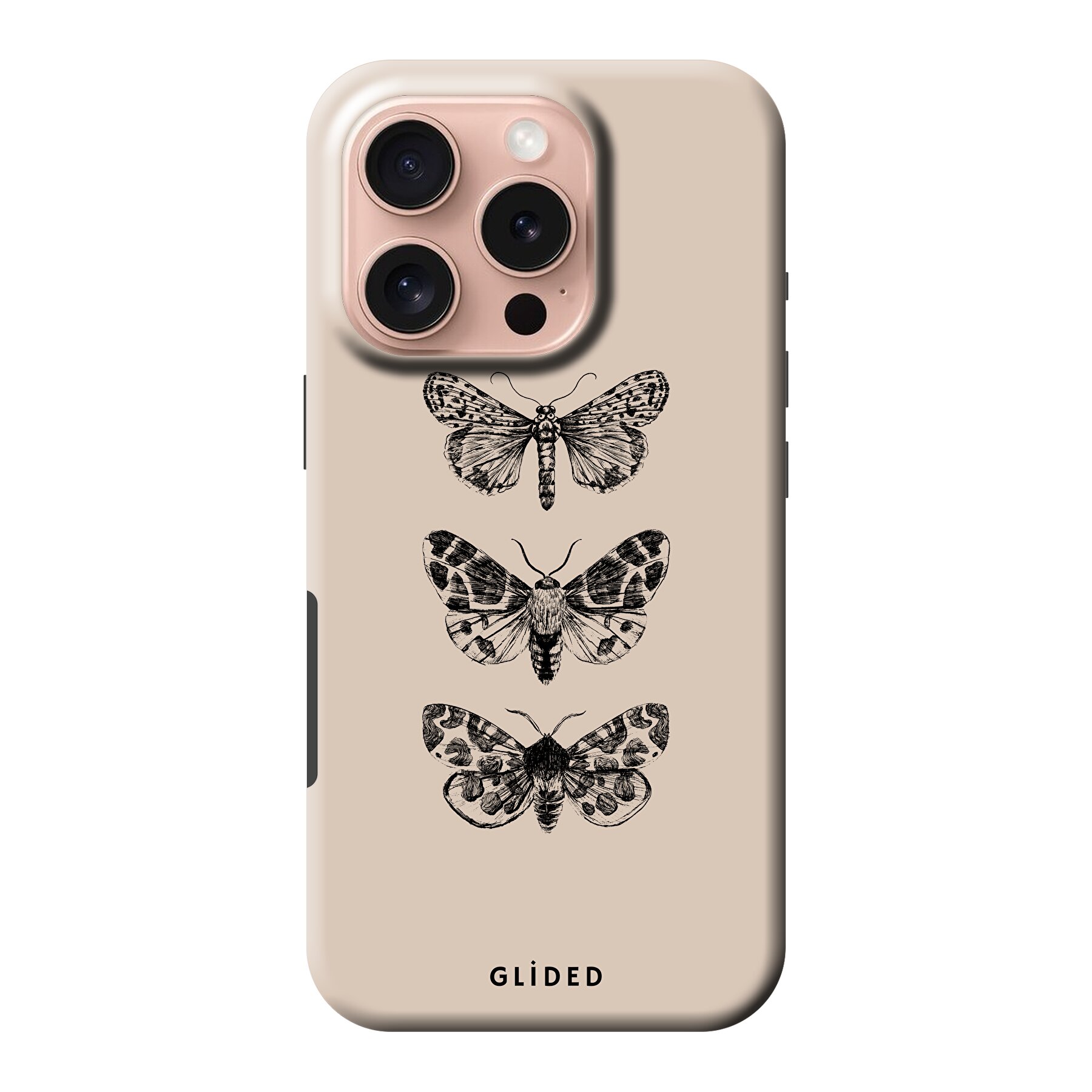Tuotekuva Butterfly Aesthetic - iPhone 16 Pro Puhelimen suojakuori