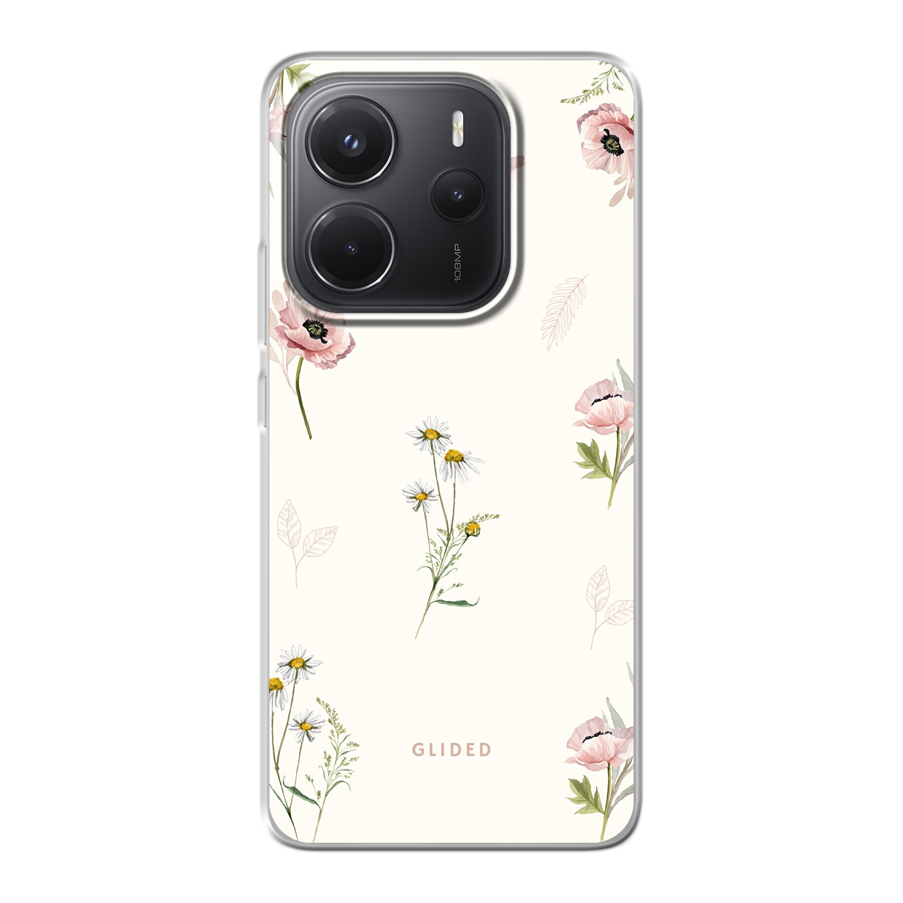 Produktbild Pink Flower Time - Xiaomi Redmi Note 14 4G Handyhülle