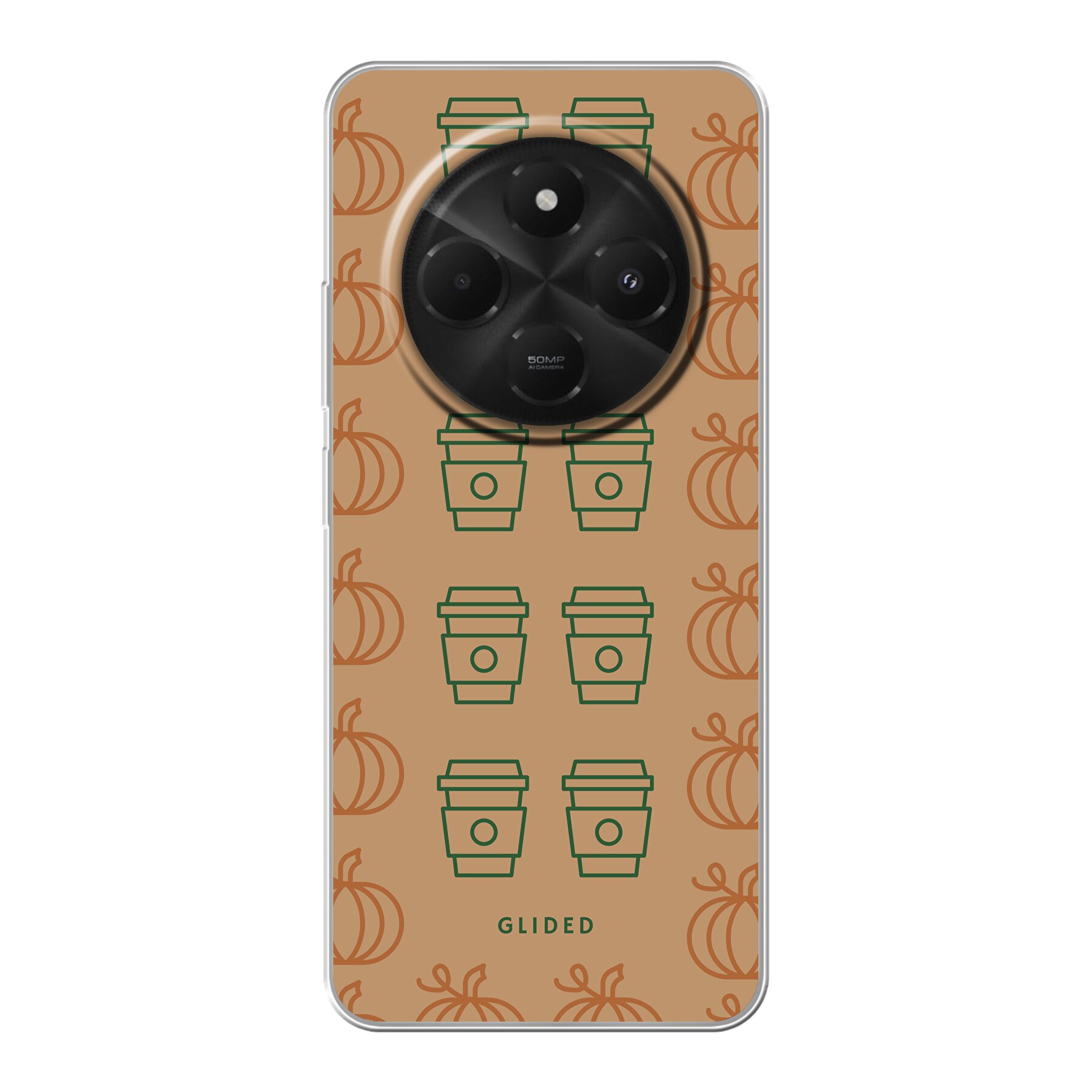 Obraz produktu Pumpkin Latte - Xiaomi Redmi 14C Etui na telefon
