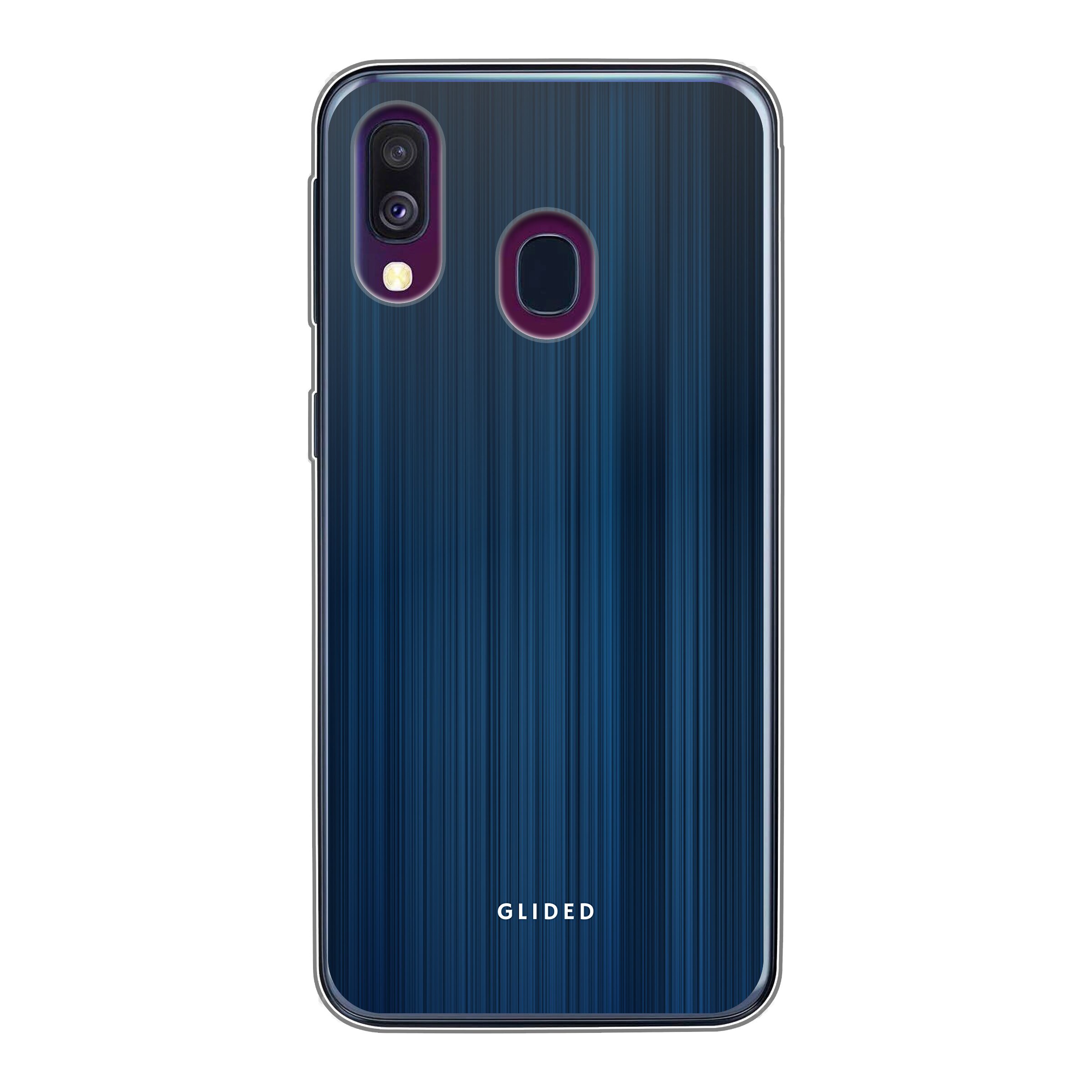 Abstract Blue - Samsung Galaxy A40 Handyhülle