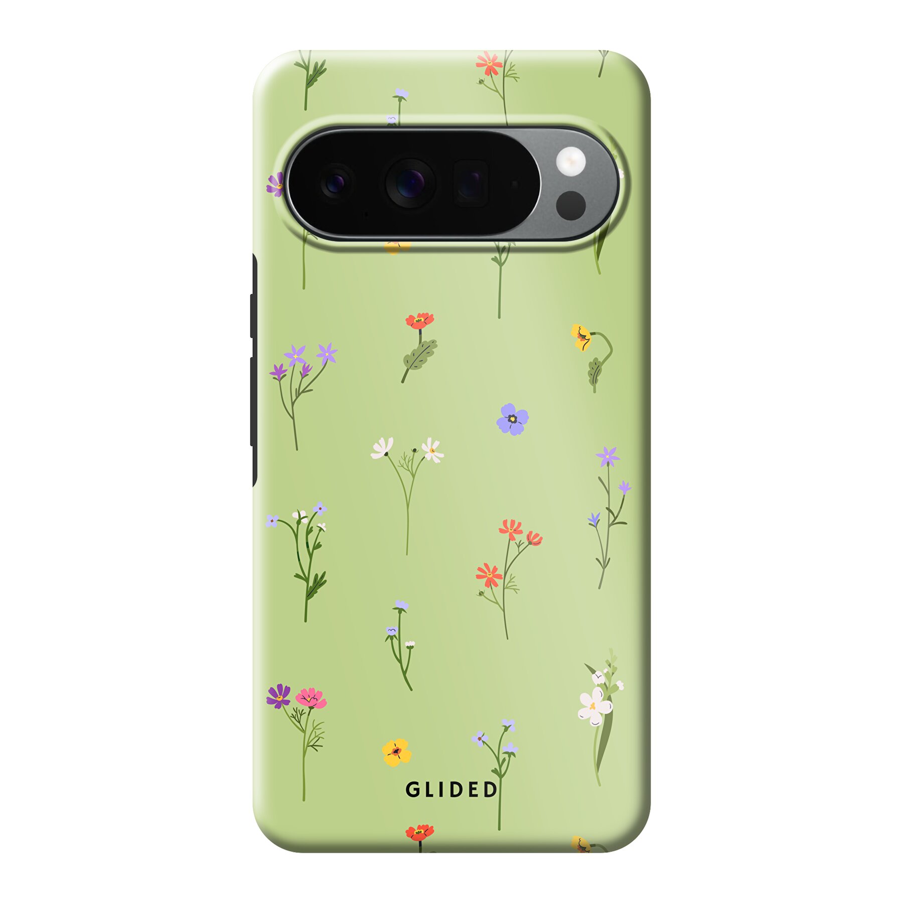 Produktbild Green Floral - Google Pixel 10 Pro XL Handyhülle