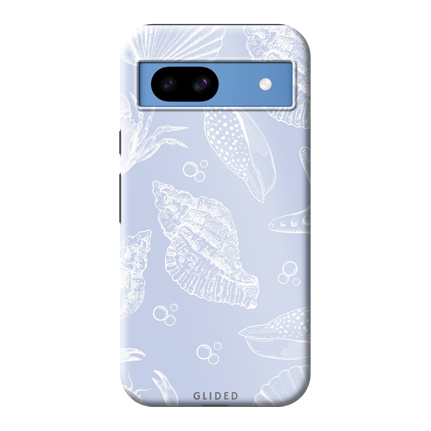 Product image Aqua Shells - Google Pixel 8a Phone case