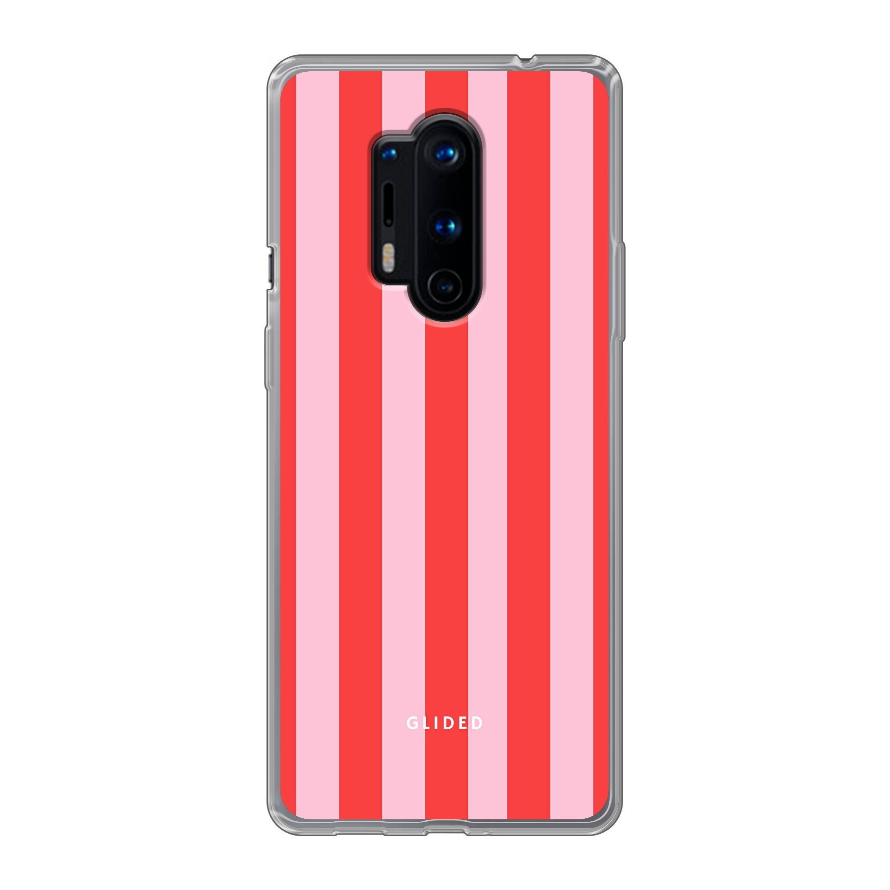 Izdelek slika Red & Pink - OnePlus 8 Pro Ohišje za telefon
