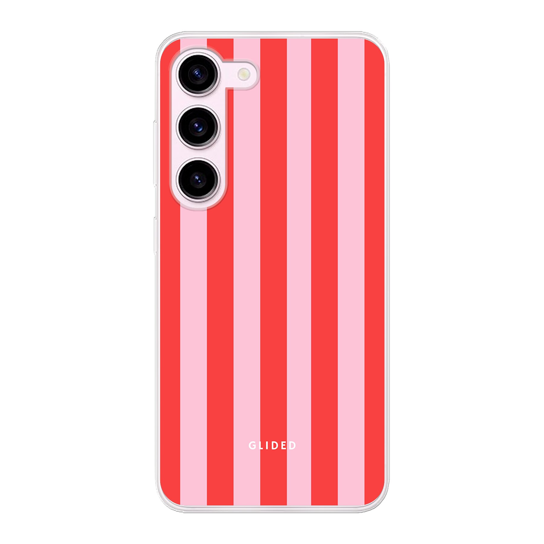 Red & Pink - Samsung Galaxy S23 Handyhülle