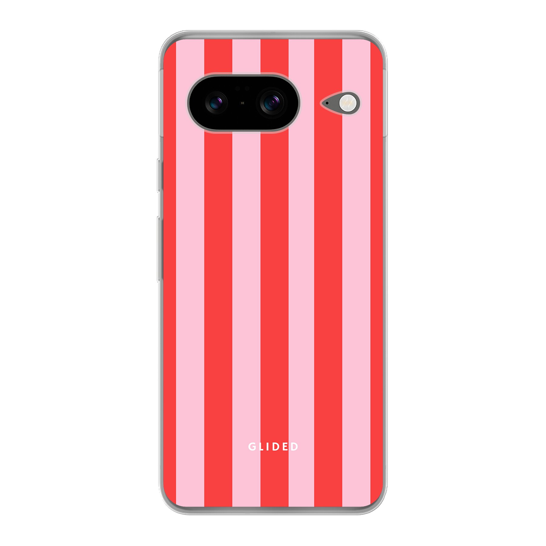 Red & Pink - Google Pixel 8 Handyhülle