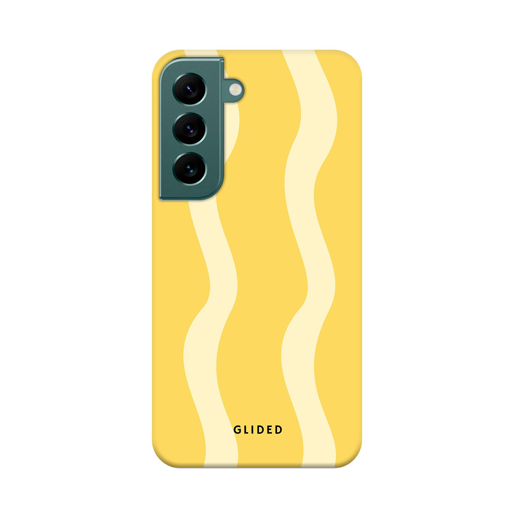 Obraz produktu Yellow Wavy - Samsung Galaxy S22 Etui na telefon