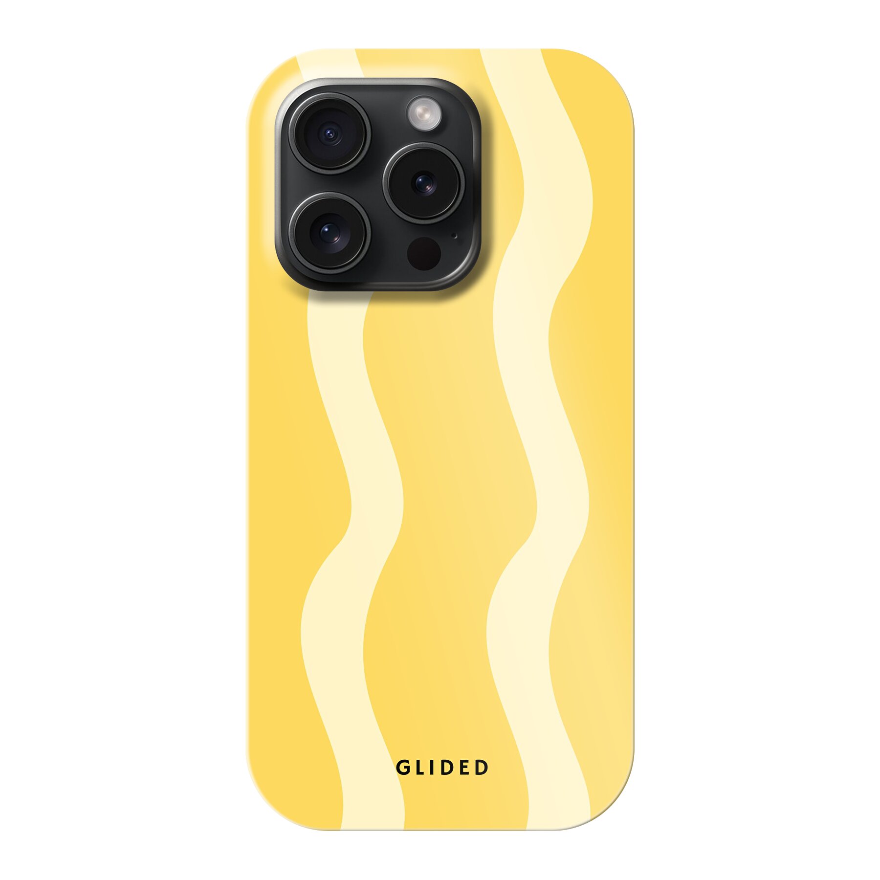 Imagen del producto Yellow Wavy - iPhone 15 Pro Funda