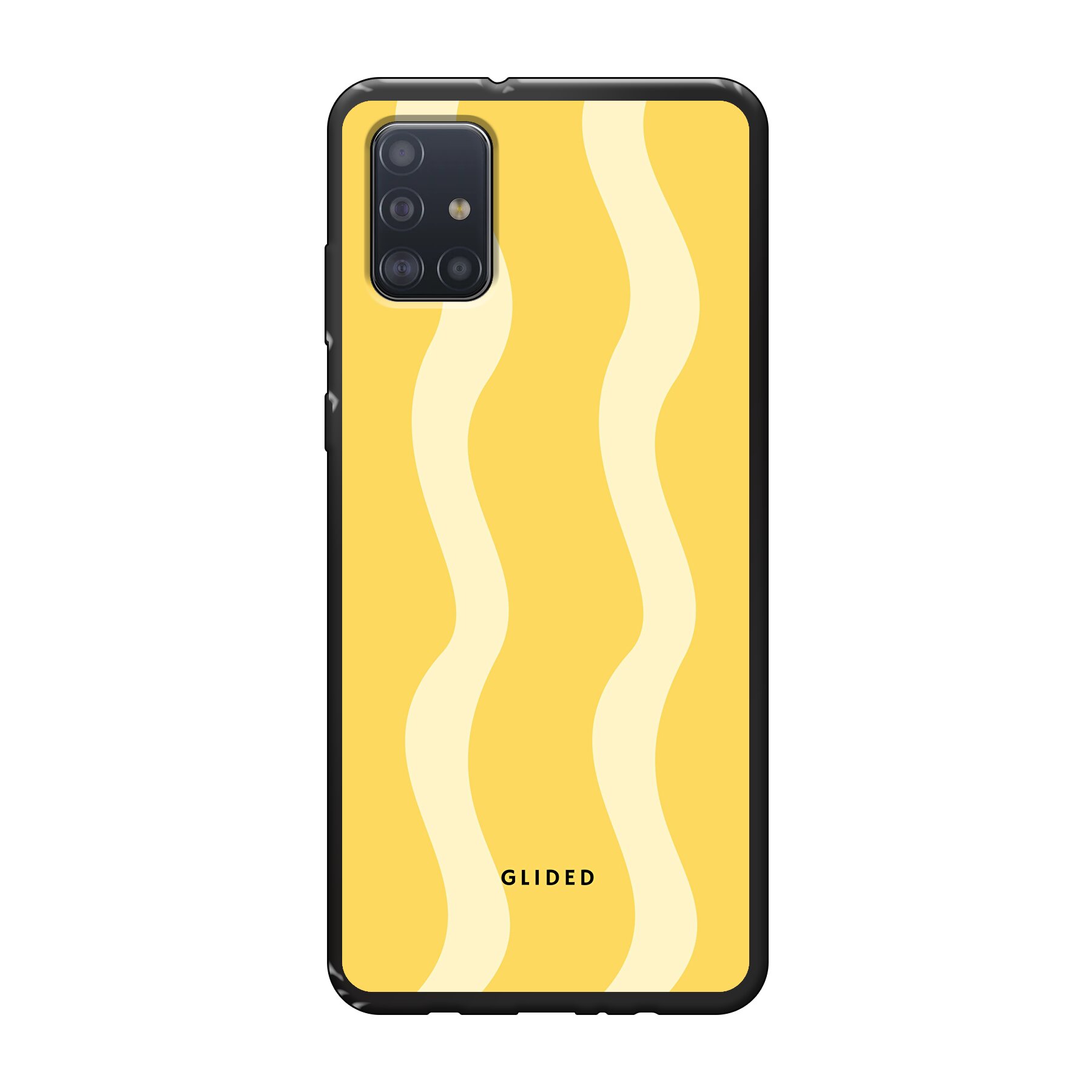 Yellow Wavy - Samsung Galaxy A51 Handyhülle