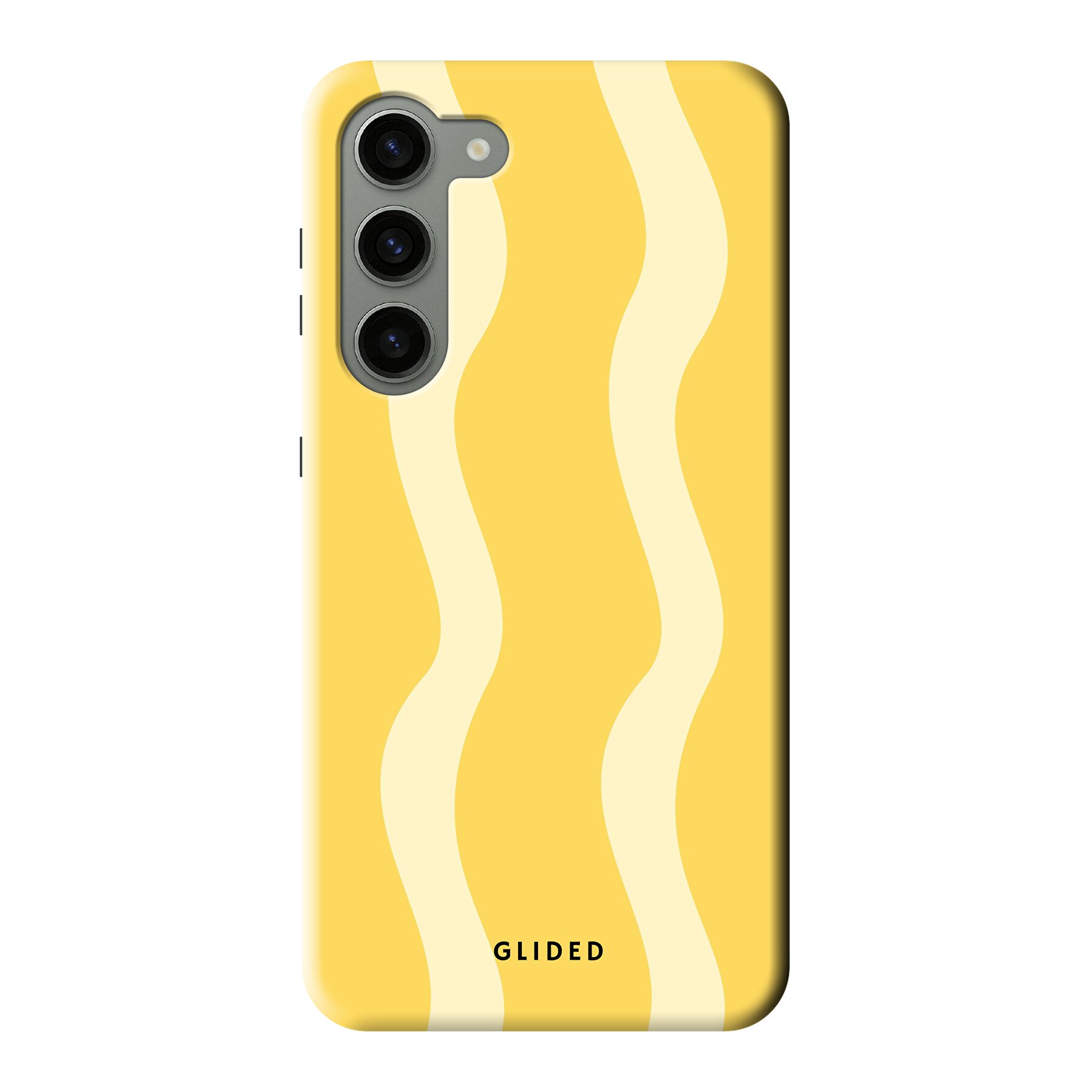 Product image Yellow Wavy - Samsung Galaxy S23 Plus Phone case