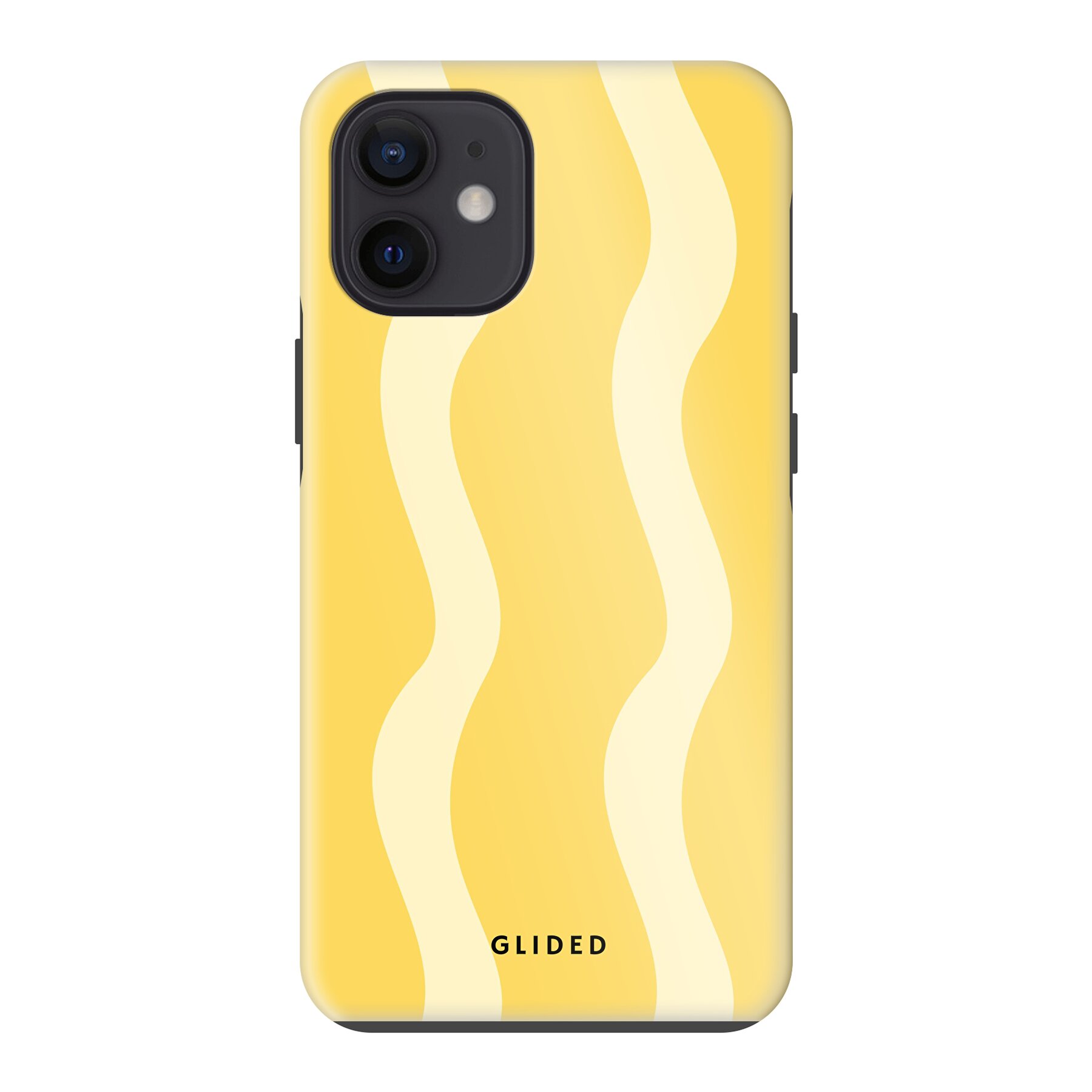 Product image Yellow Wavy - iPhone 12 mini Phone case