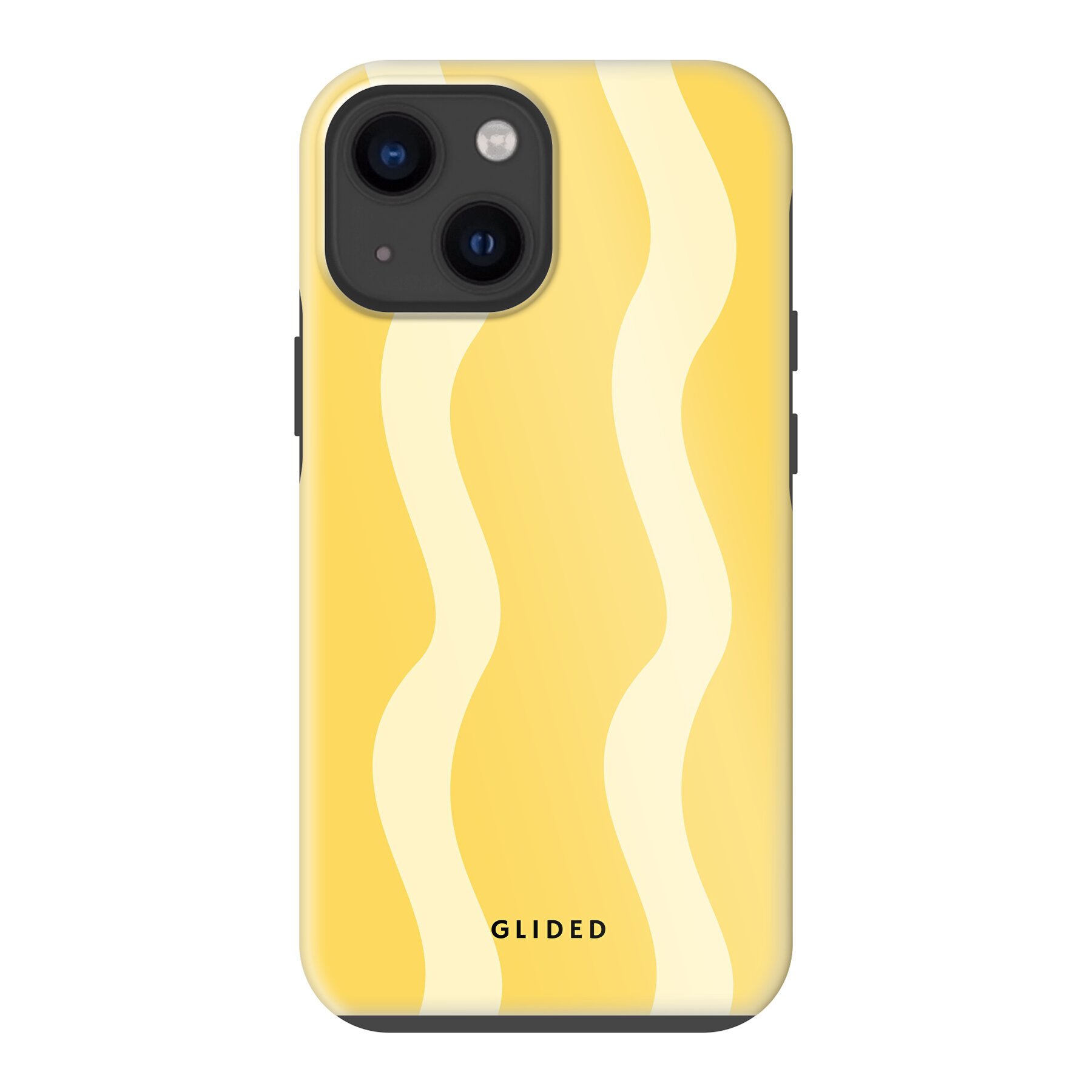Produktbild Yellow Wavy - iPhone 13 mini Handyhülle