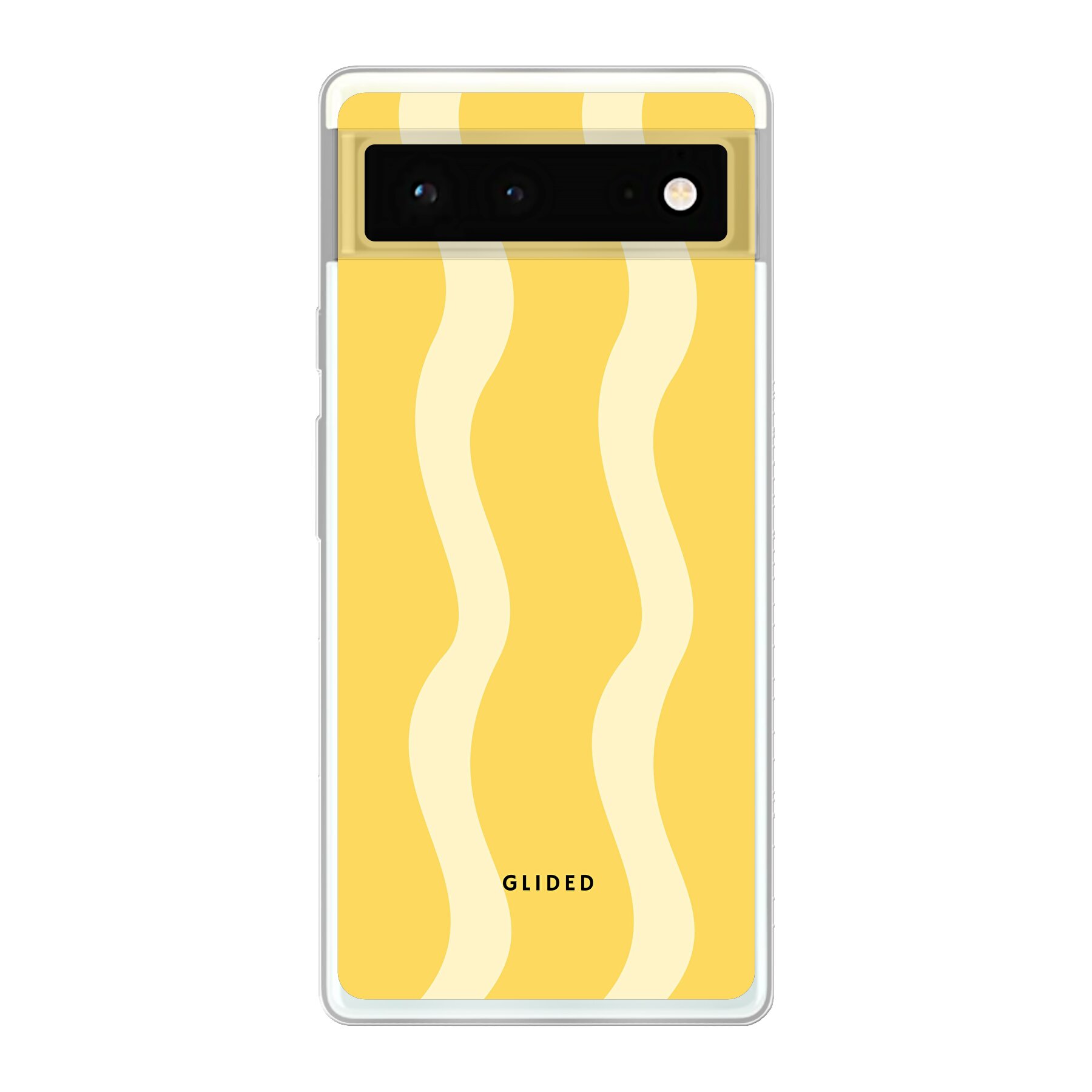 Produktbild Yellow Wavy - Google Pixel 6 Handyhülle