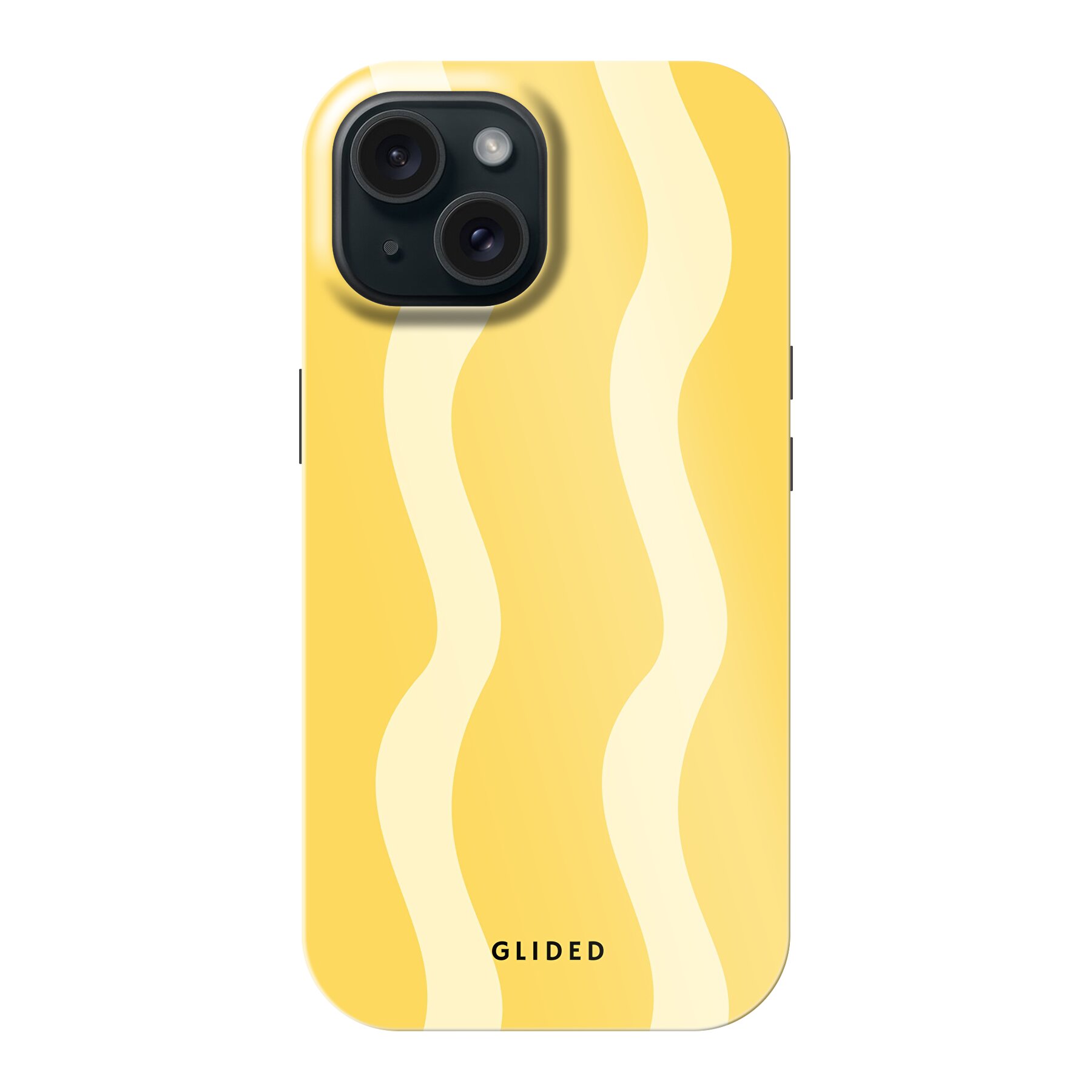 Imagen del producto Yellow Wavy - iPhone 15 Funda