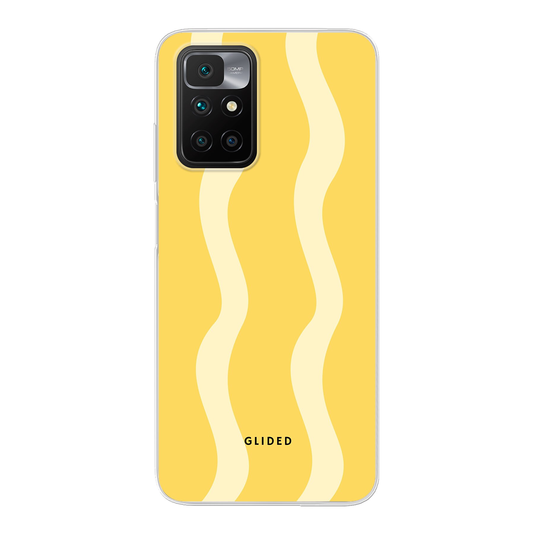 Imagen del producto Yellow Wavy - Xiaomi Redmi 10 Funda