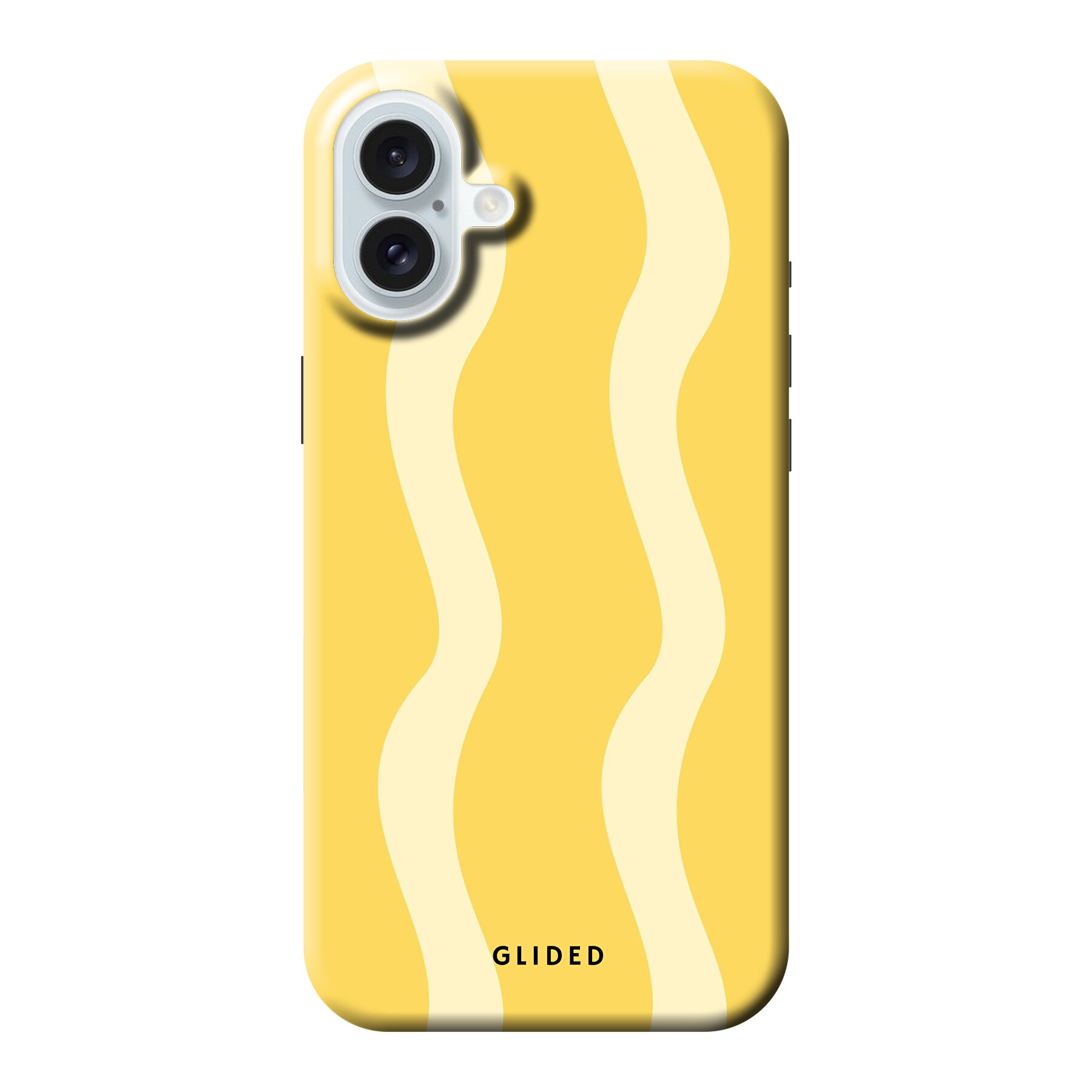 Productafbeelding Yellow Wavy - iPhone 16 Plus Handyhülle