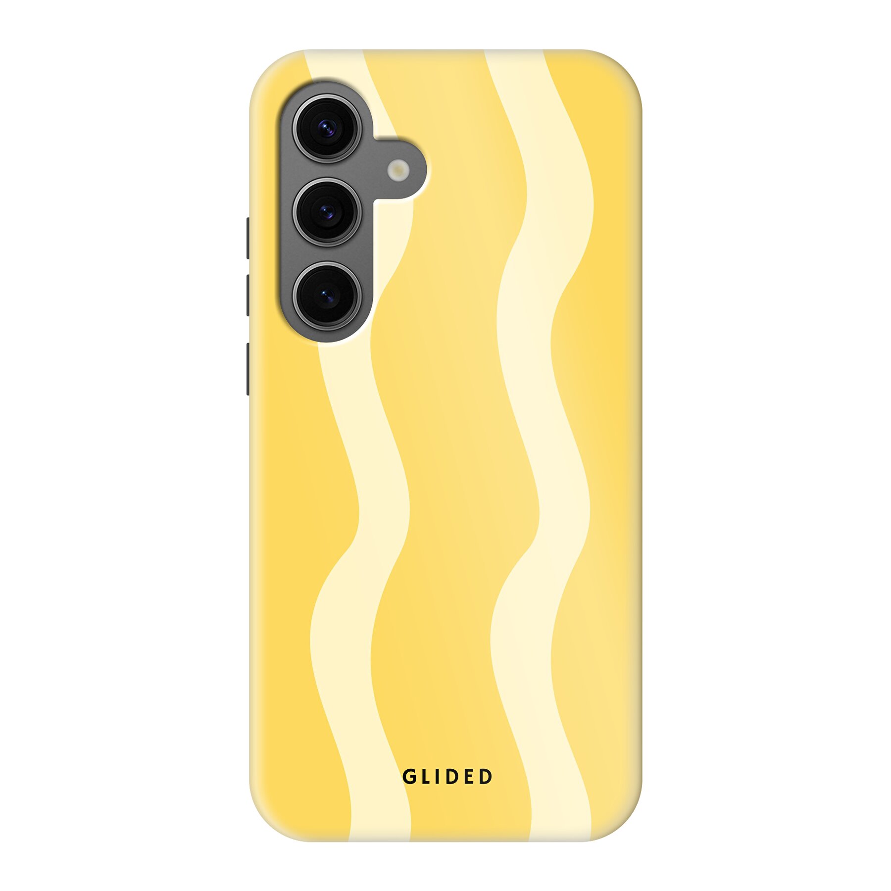 Productafbeelding Yellow Wavy - Samsung Galaxy S24 Handyhülle