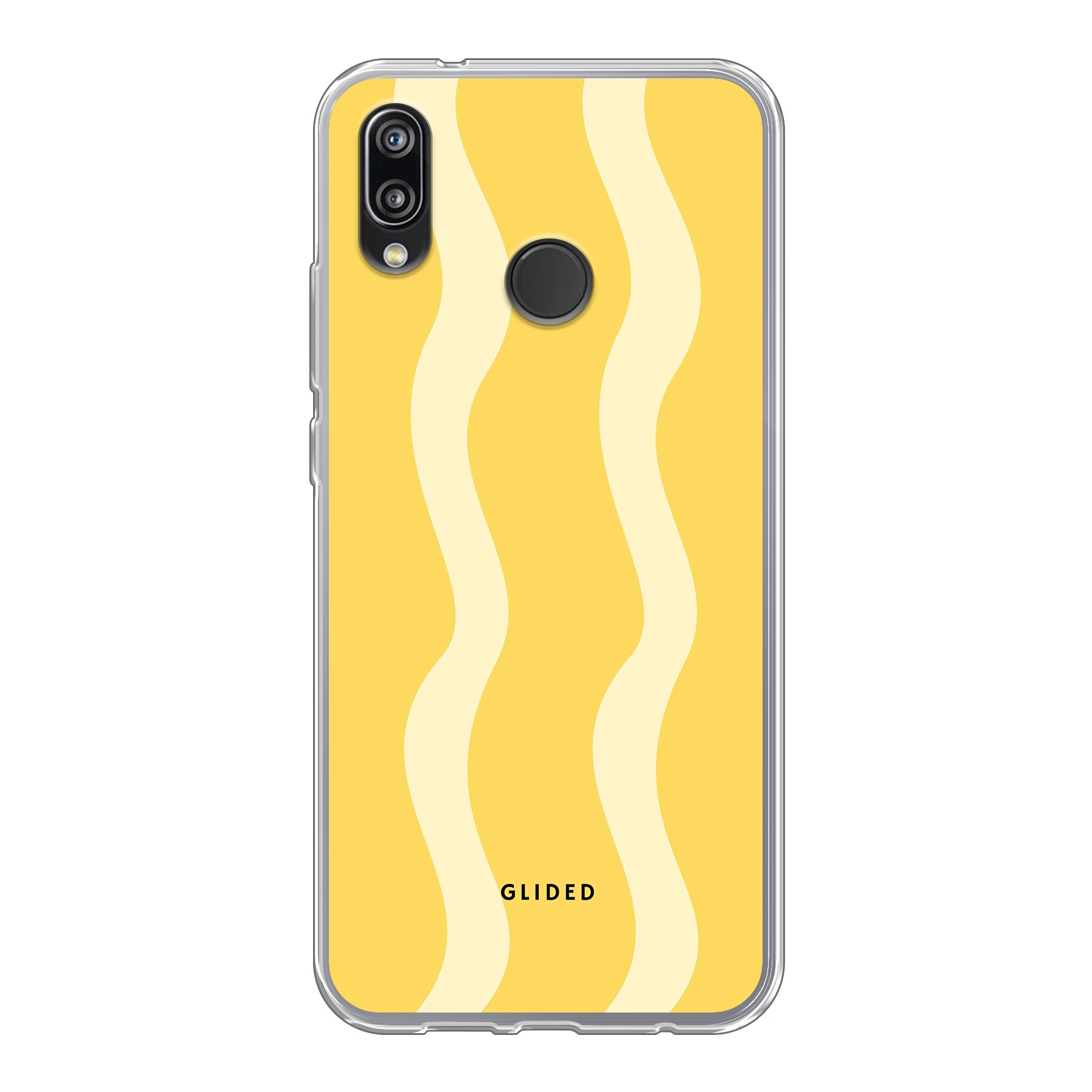 Produktbild Yellow Wavy - Huawei P20 Lite Handyhülle
