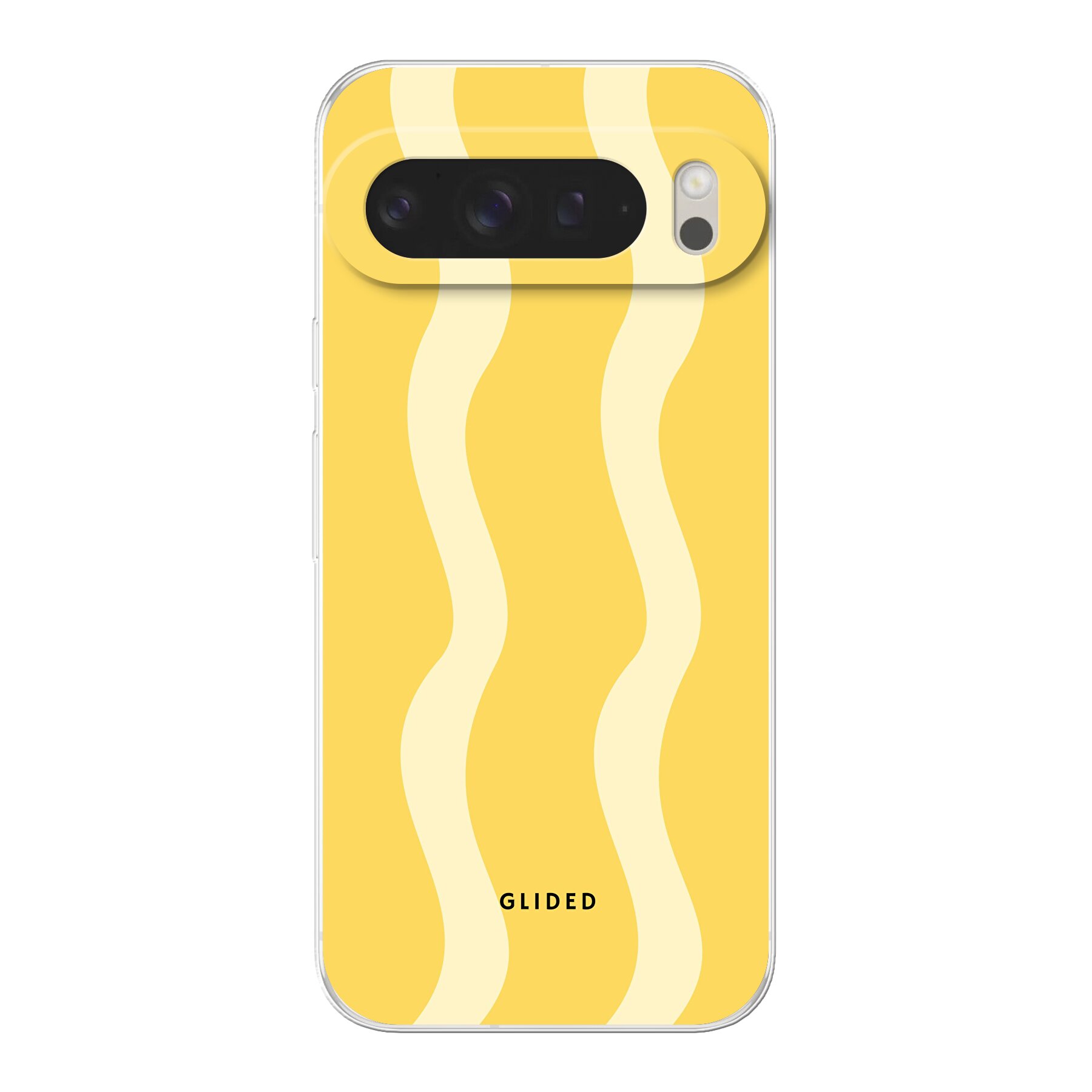 Productafbeelding Yellow Wavy - Google Pixel 9 Pro XL Handyhülle
