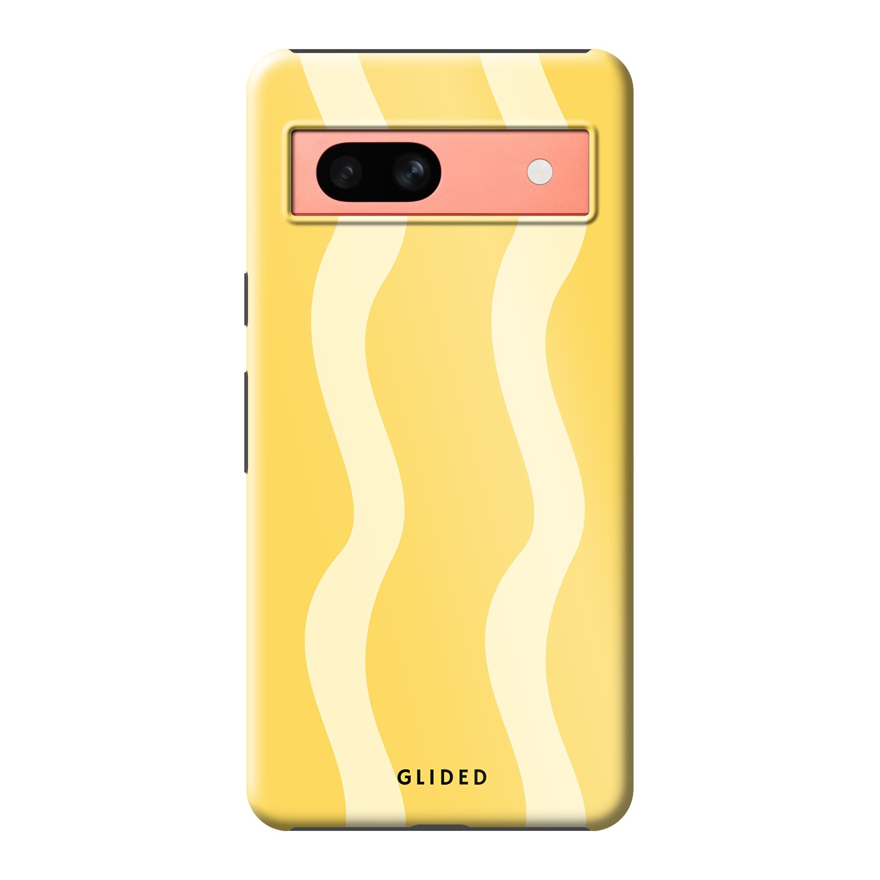 Image du produit Yellow Wavy - Google Pixel 7a Coque de téléphone