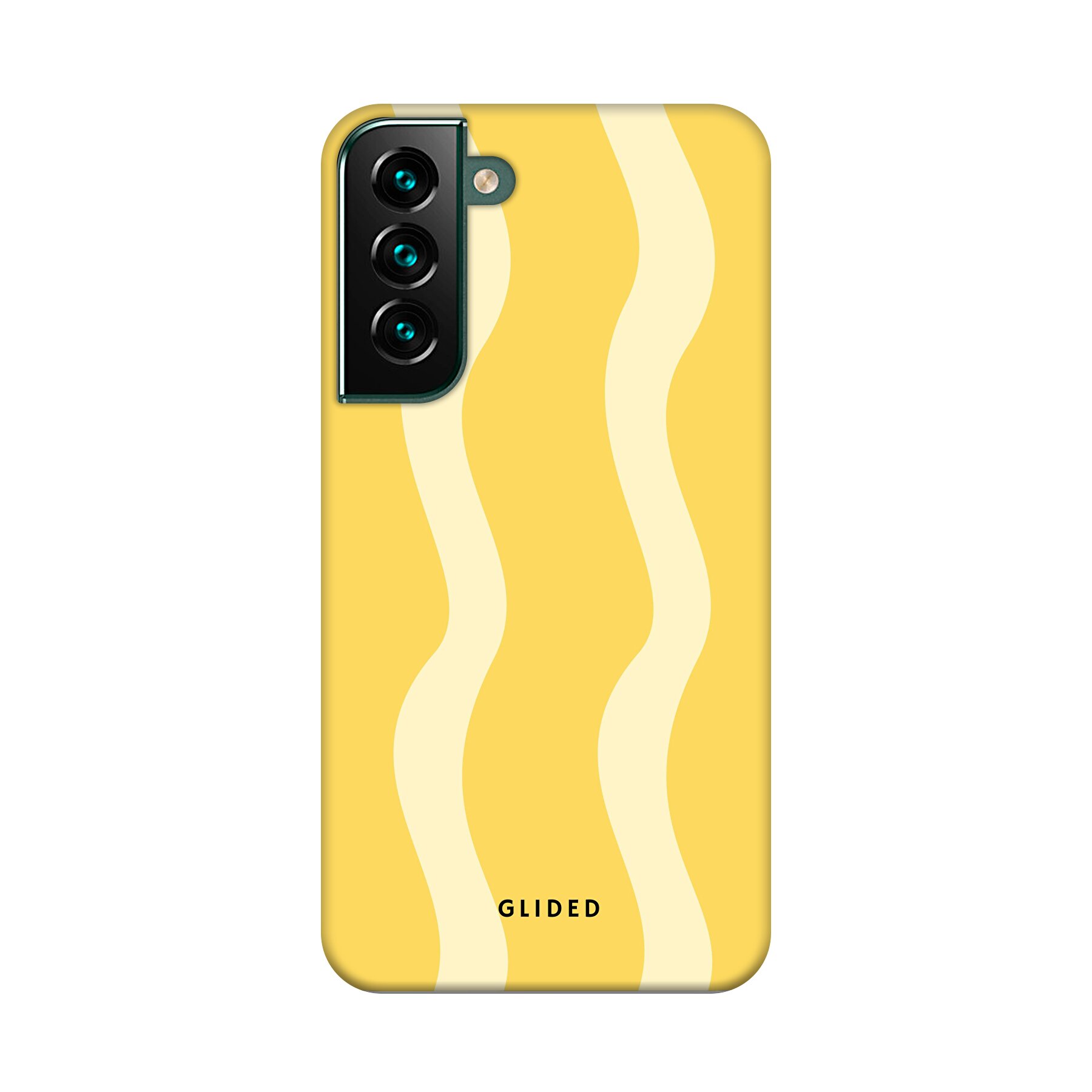 Produktbild Yellow Wavy - Samsung Galaxy S22 Plus Handyhülle